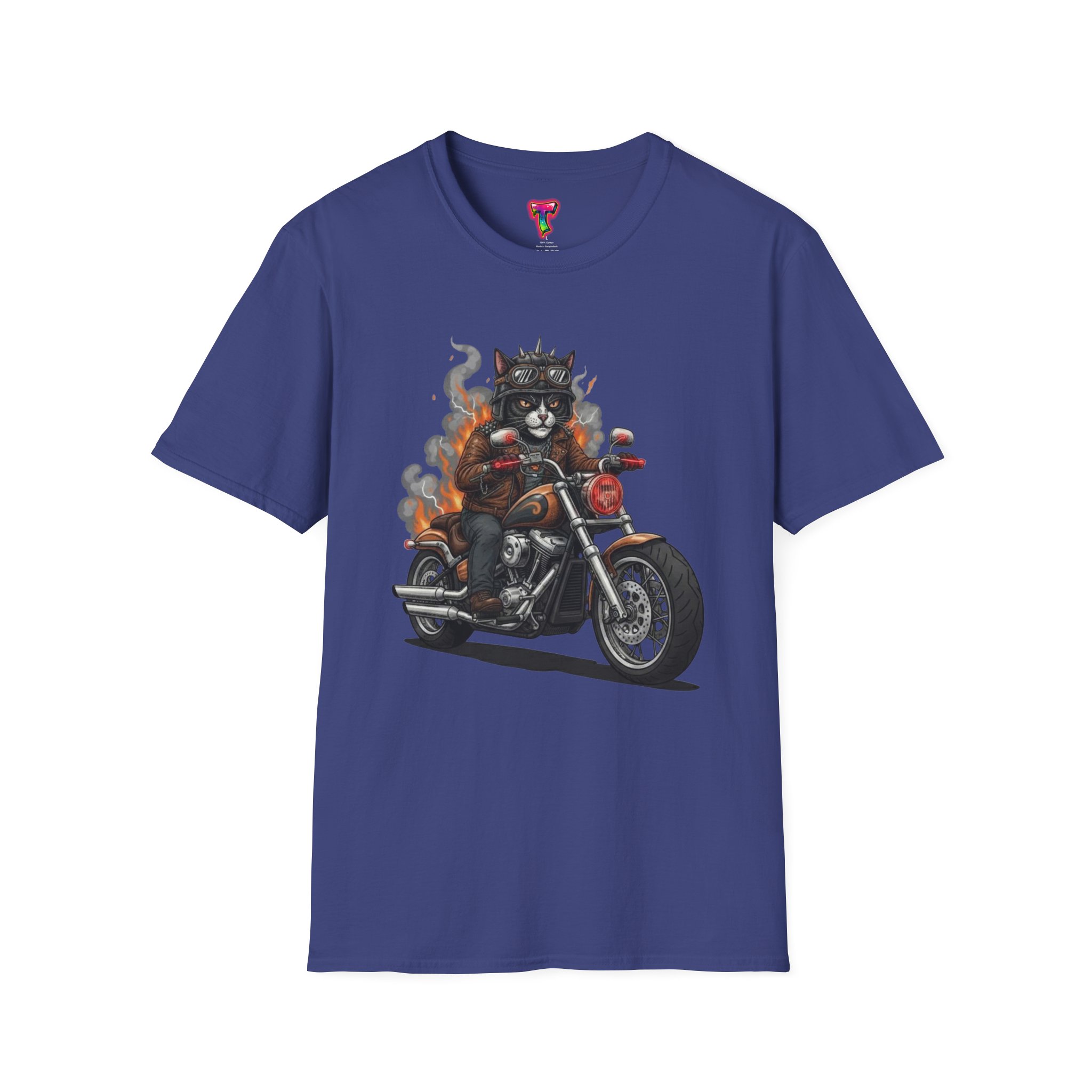 Biker Cat Graphic Tee - Ảnh 45