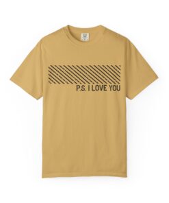 P.S. I Love You Striped Graphic T-Shirt
