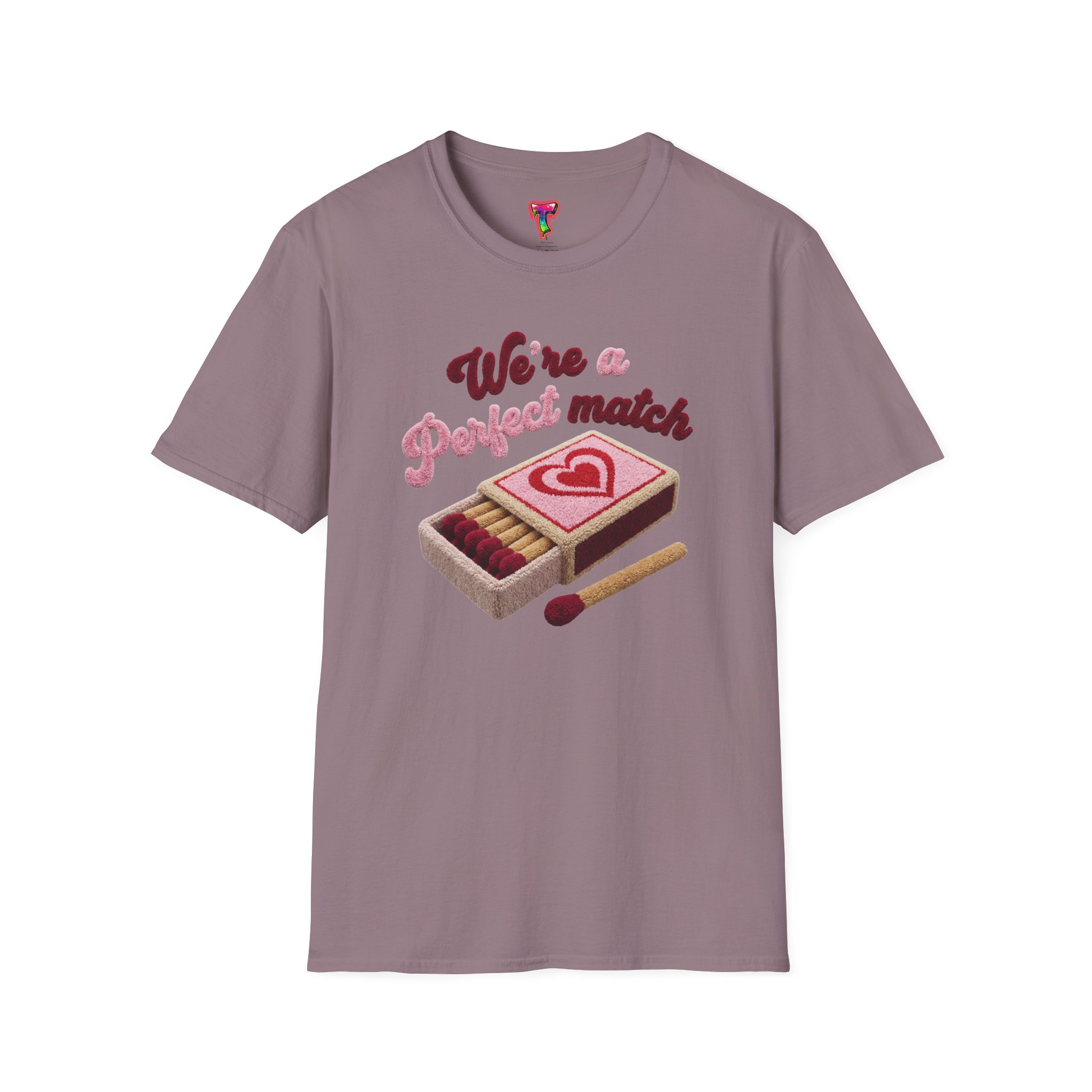 Perfect Match T-Shirt — 'We’re a Perfect Match' Valentine Graphic Tee - Ảnh 45