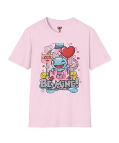 Valentine "Be Mine" Cute Robot T-Shirt
