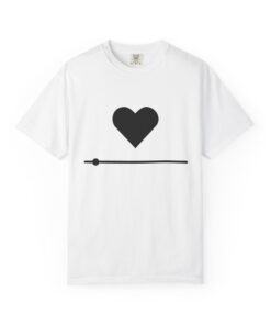 Heartbeat Minimalist T‑Shirt