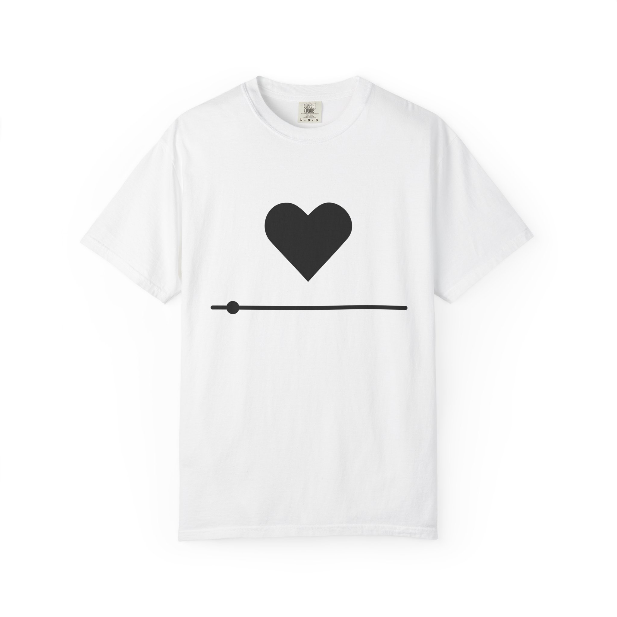Heartbeat Minimalist T‑Shirt