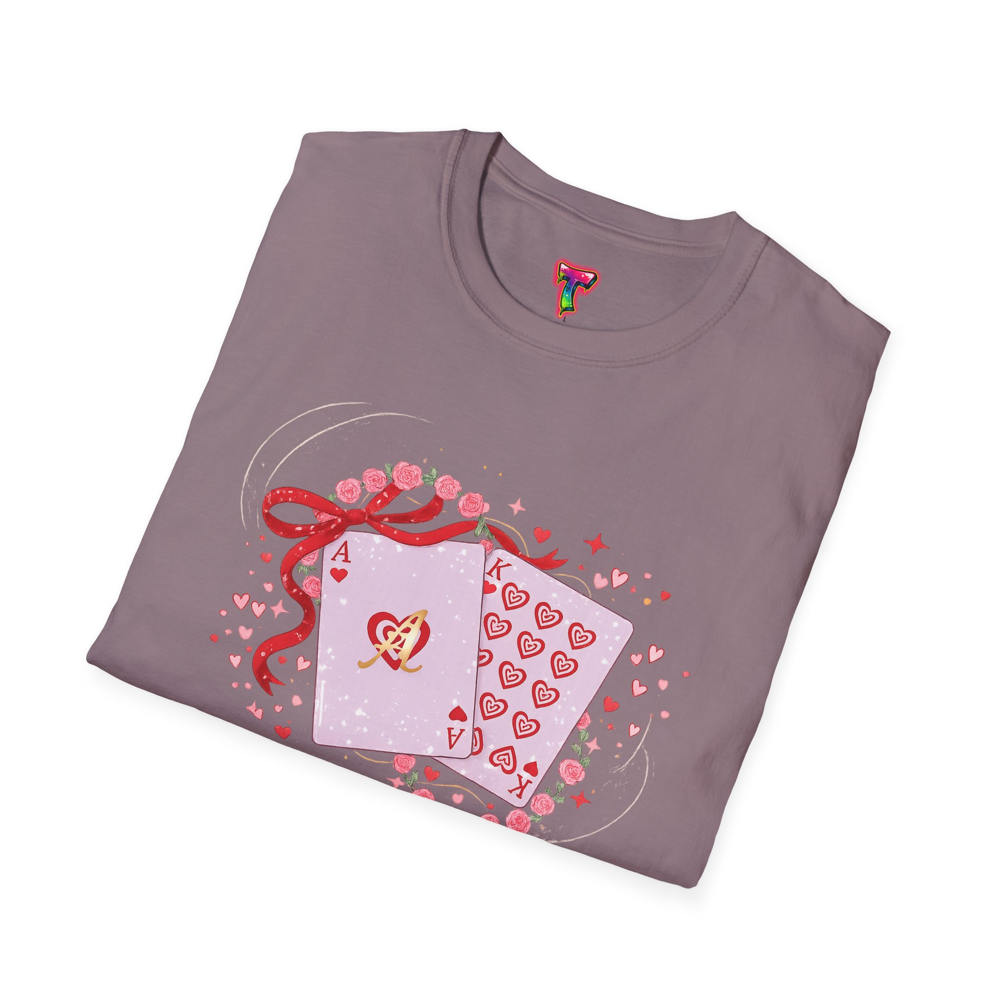 Valentine’s Card & Hearts T-Shirt — Cute Pink Love Graphic Tee - Ảnh 40