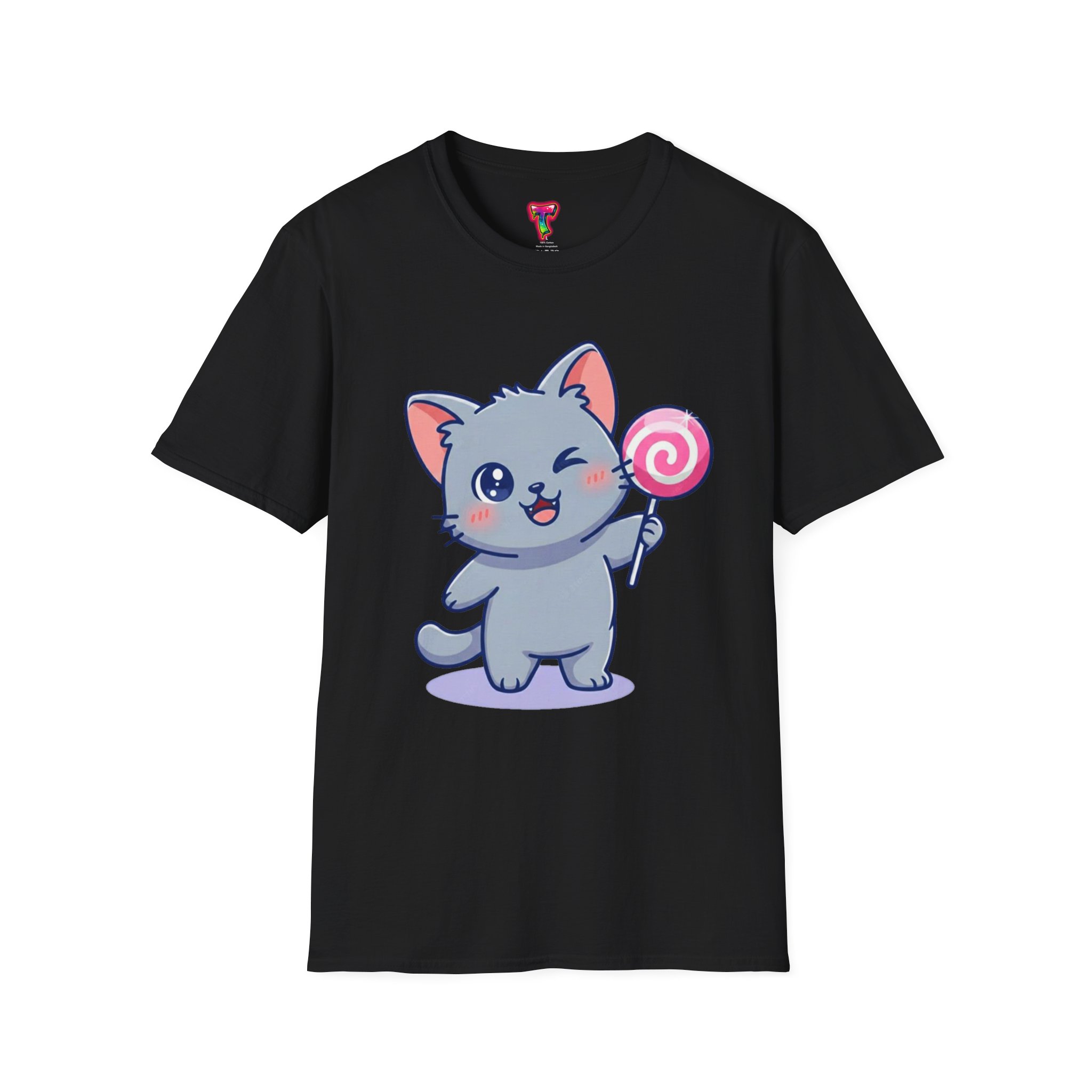 Cute Kawaii Cat T-Shirt - Ảnh 9