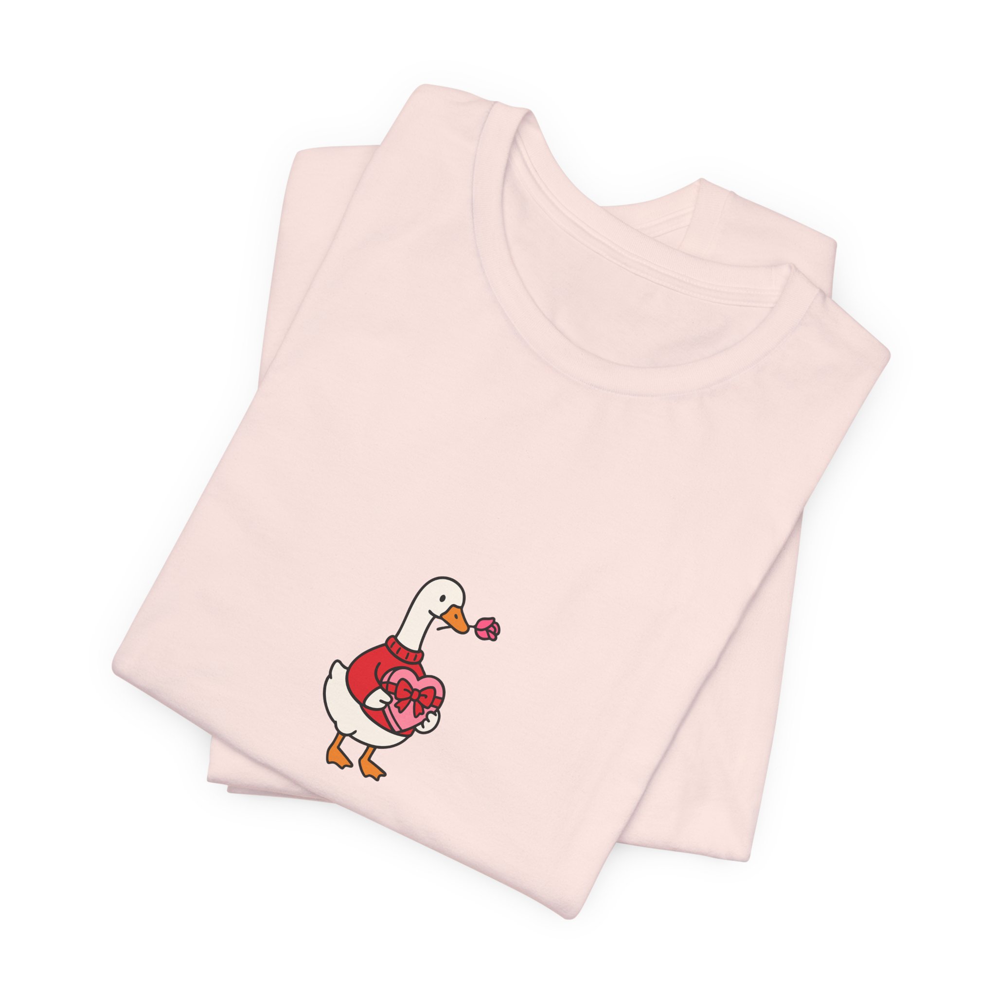 Goose Holding Heart Tee - Ảnh 7