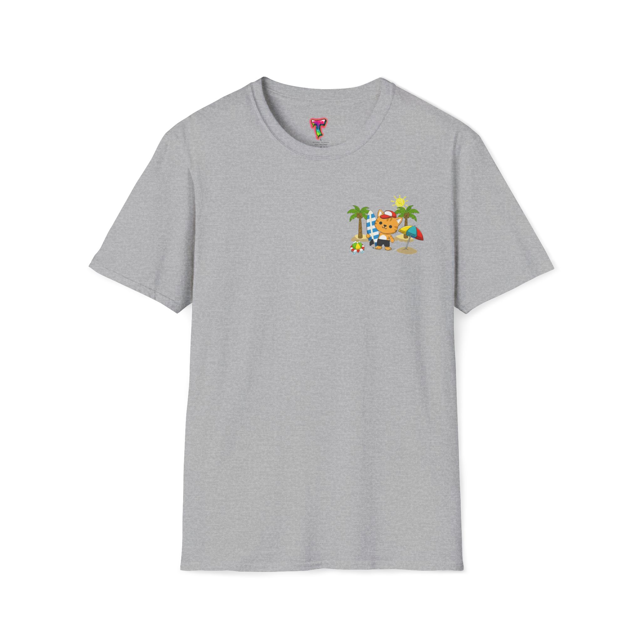 Beach Cat Graphic T-Shirt - Ảnh 13
