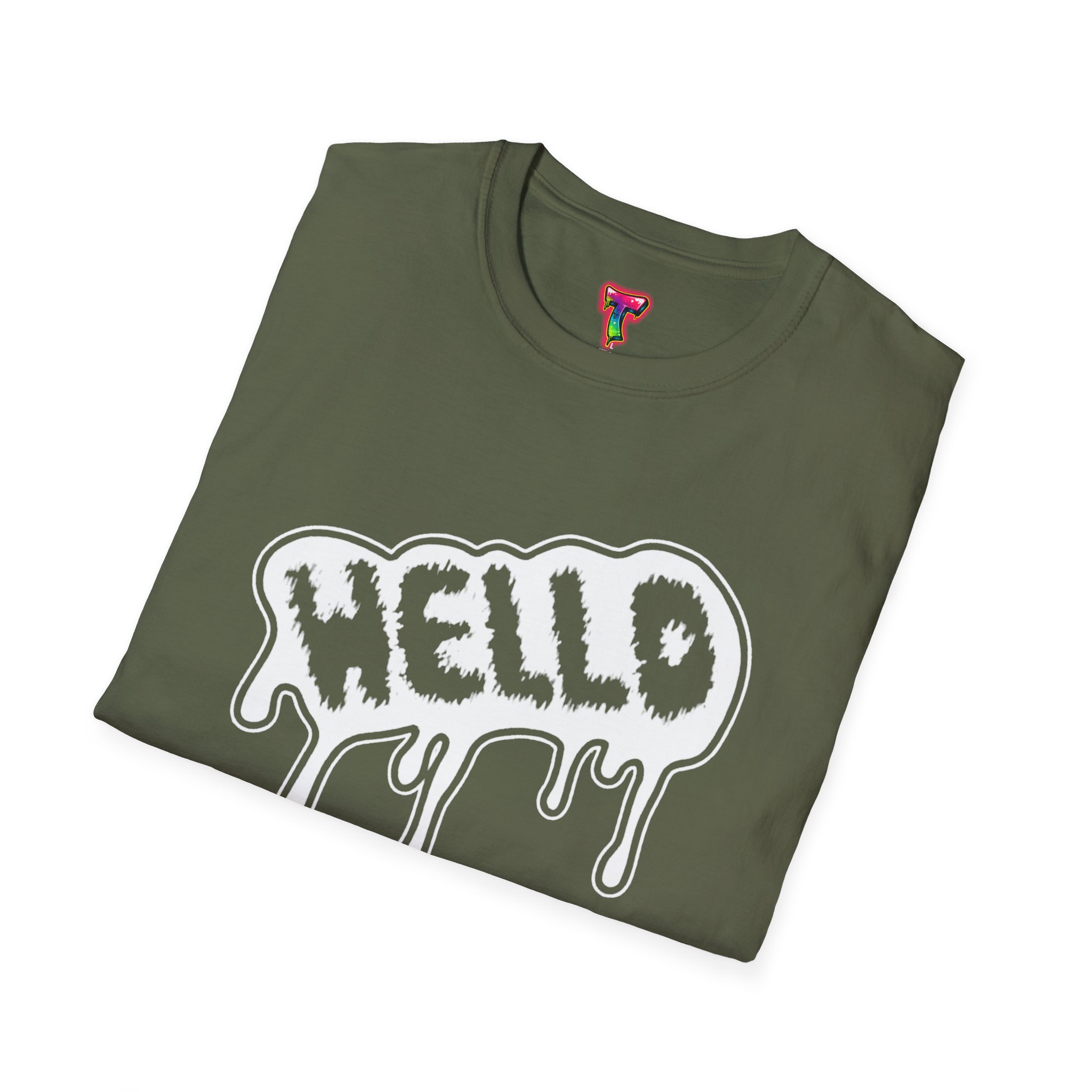 Drippy 'HELLO' Graphic T-Shirt - Ảnh 28