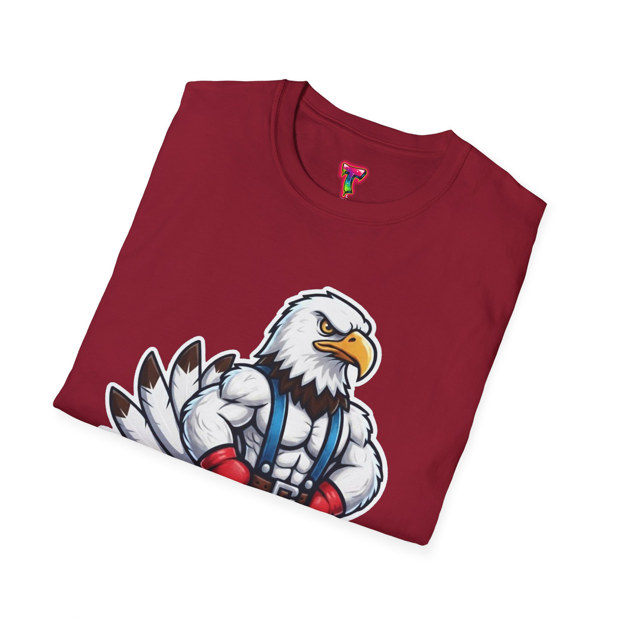 Eagle Boxer Graphic T-Shirt - Ảnh 4