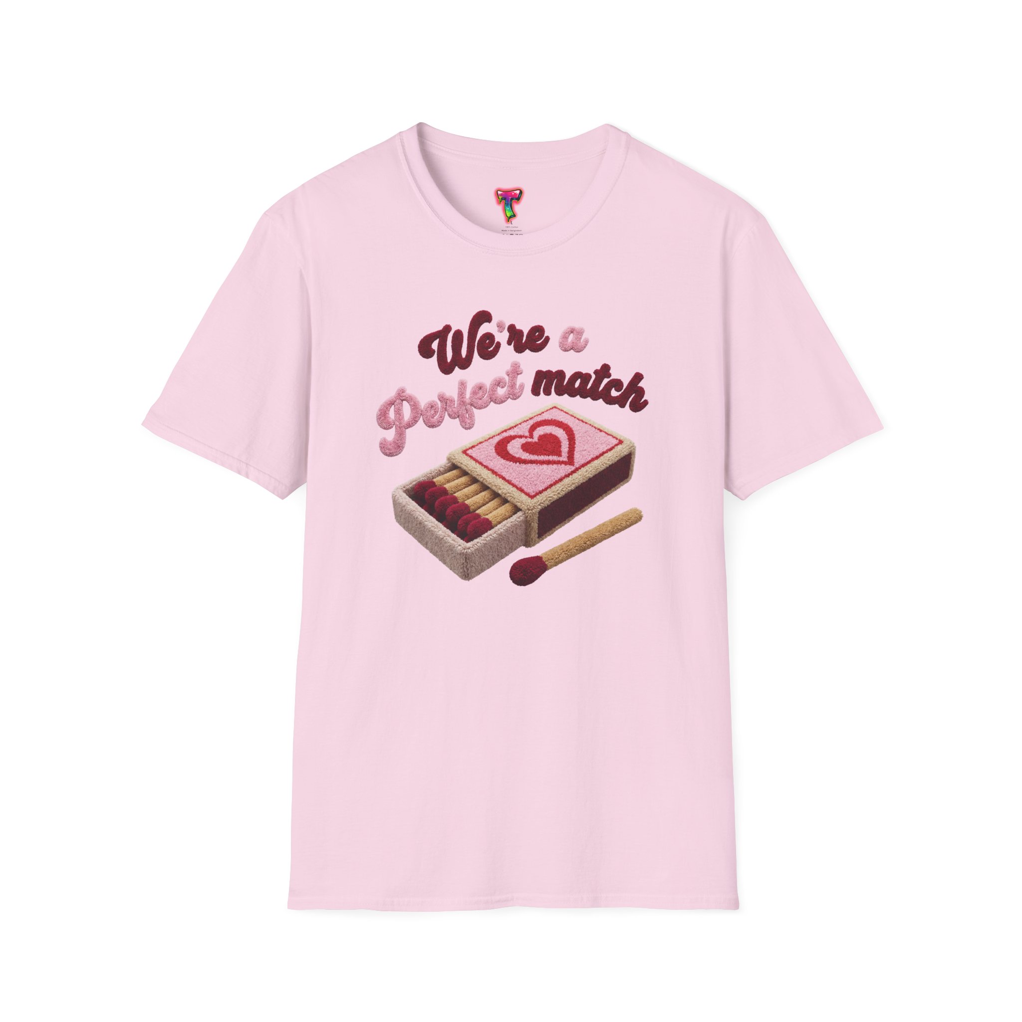 Perfect Match T-Shirt — 'We’re a Perfect Match' Valentine Graphic Tee - Ảnh 49
