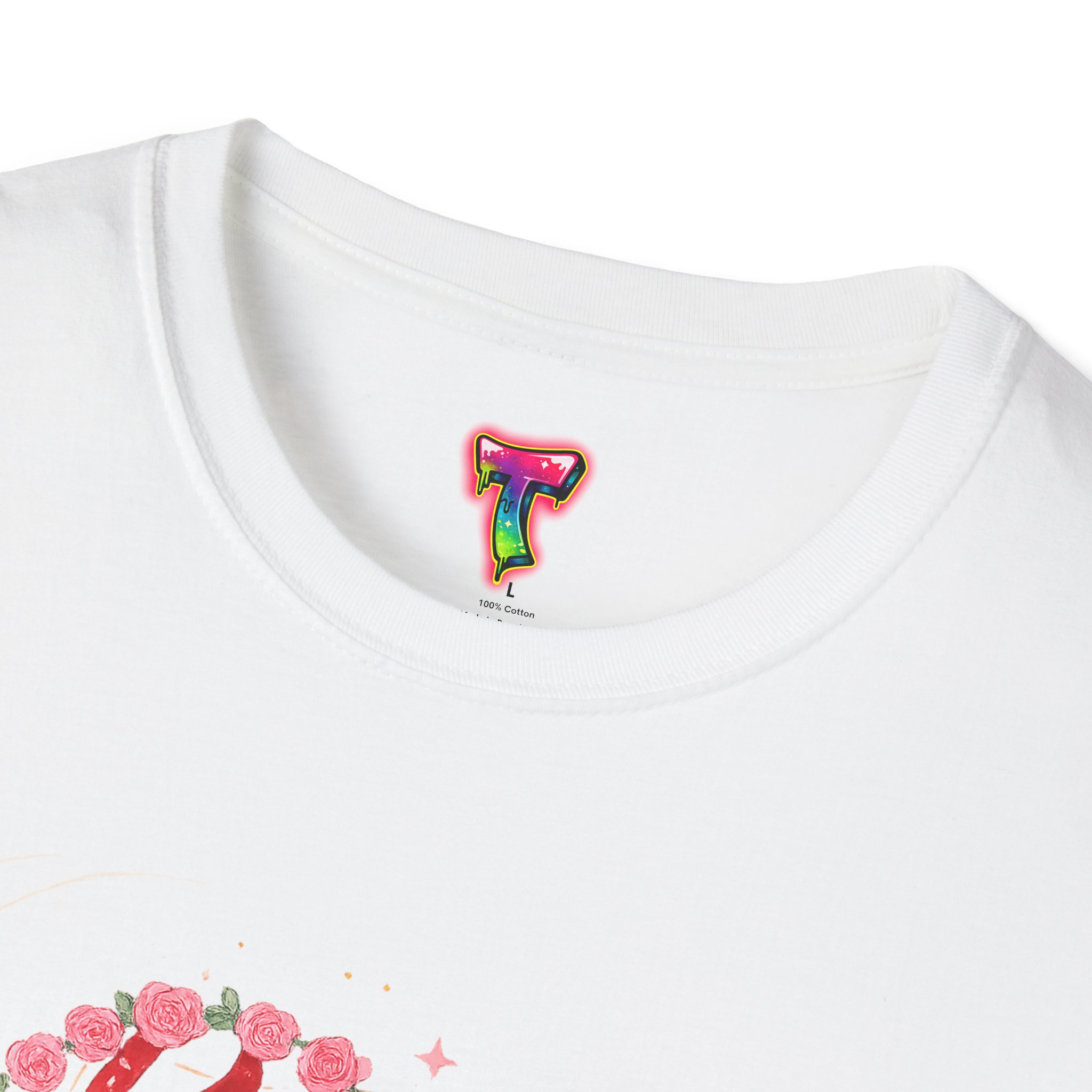 Valentine’s Card & Hearts T-Shirt — Cute Pink Love Graphic Tee - Ảnh 3