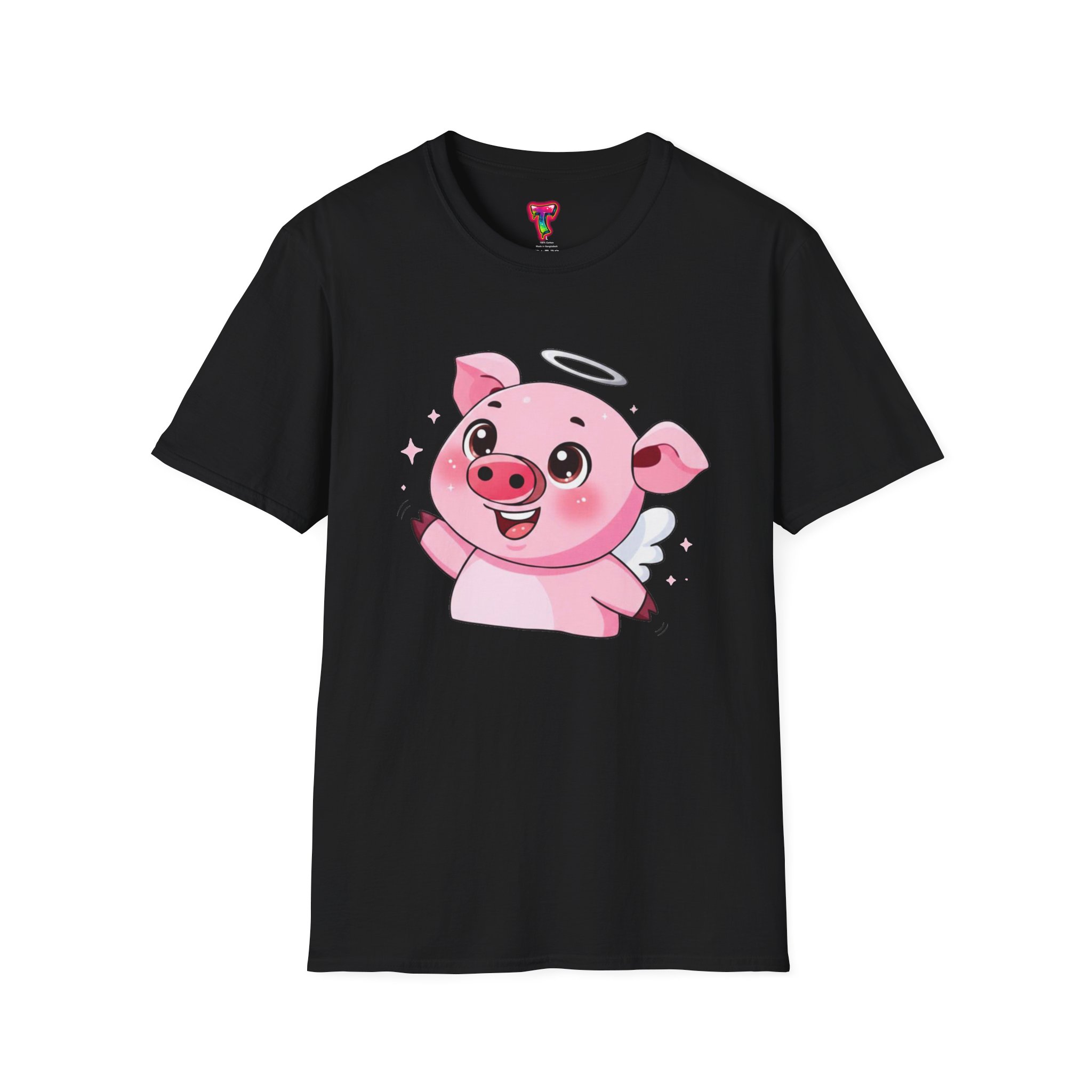 Angel Pig Graphic T-Shirt - Ảnh 9