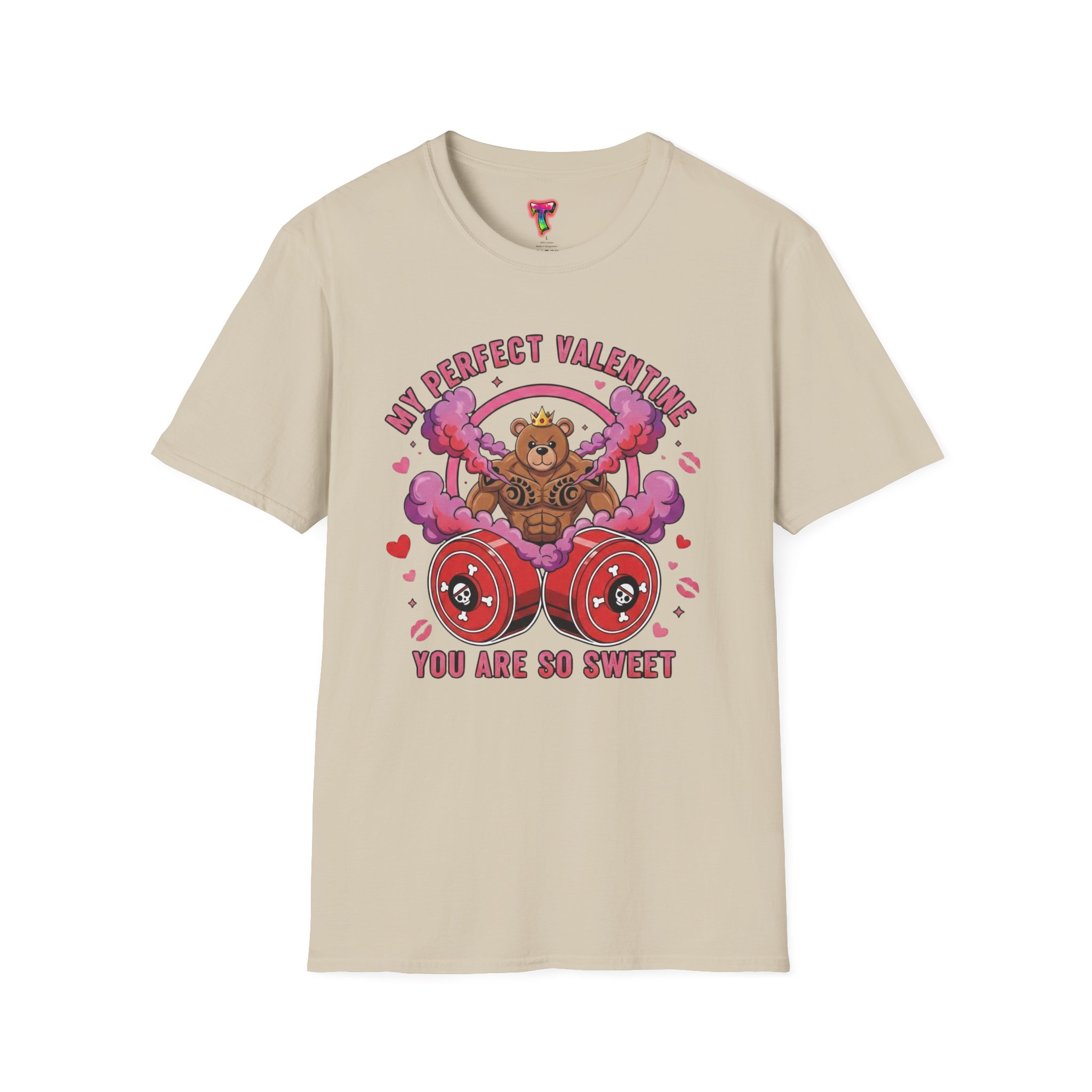 Valentine Teddy & Candy Heart Tee - Ảnh 9