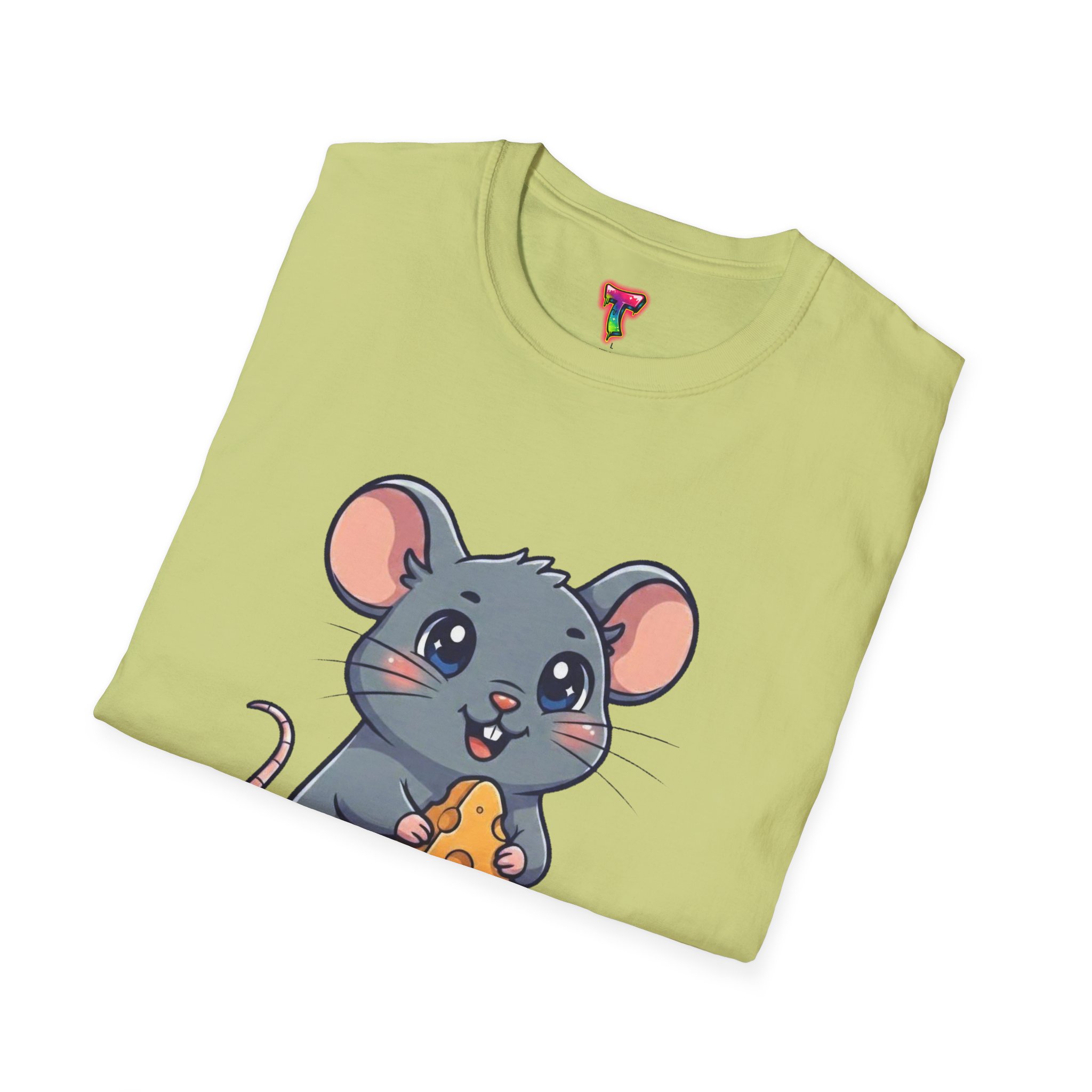 Cute Mouse & Cheese T-Shirt - Ảnh 12