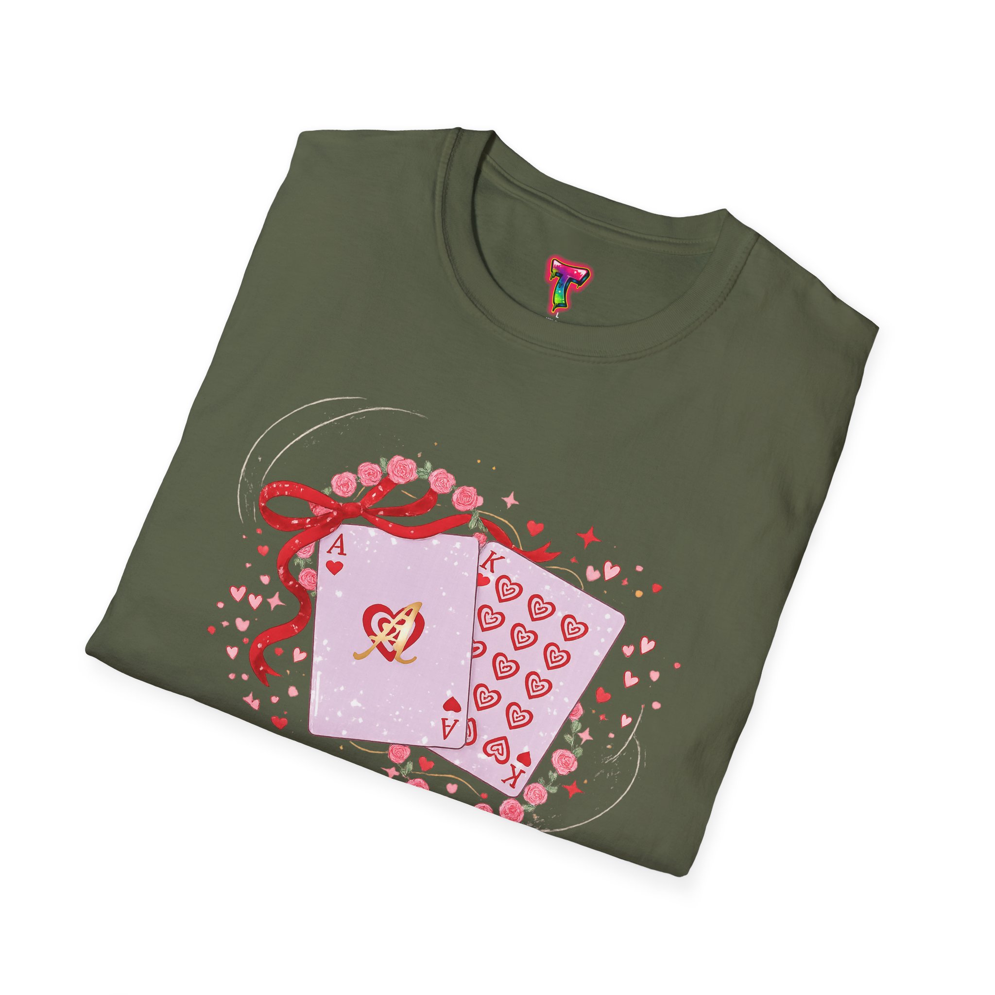 Valentine’s Card & Hearts T-Shirt — Cute Pink Love Graphic Tee - Ảnh 16