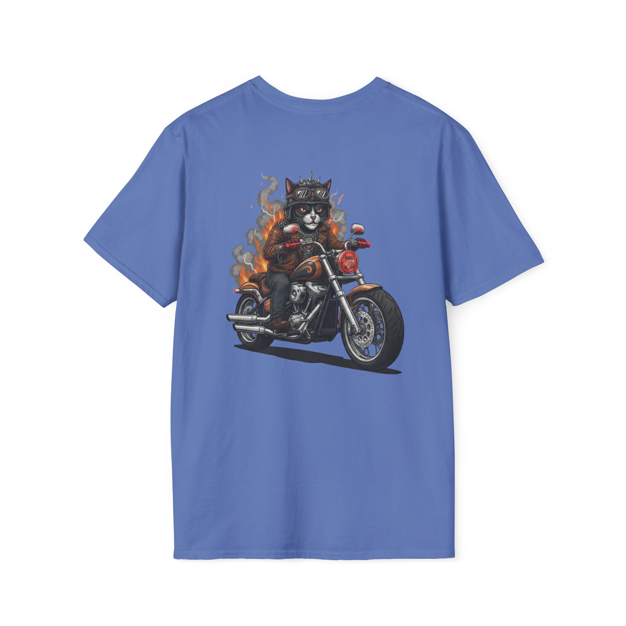 Biker Cat Motorcycle T-Shirt - Ảnh 6