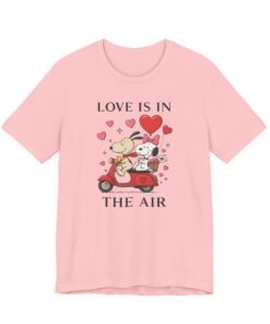 Cute Couple Scooter Valentine Tee