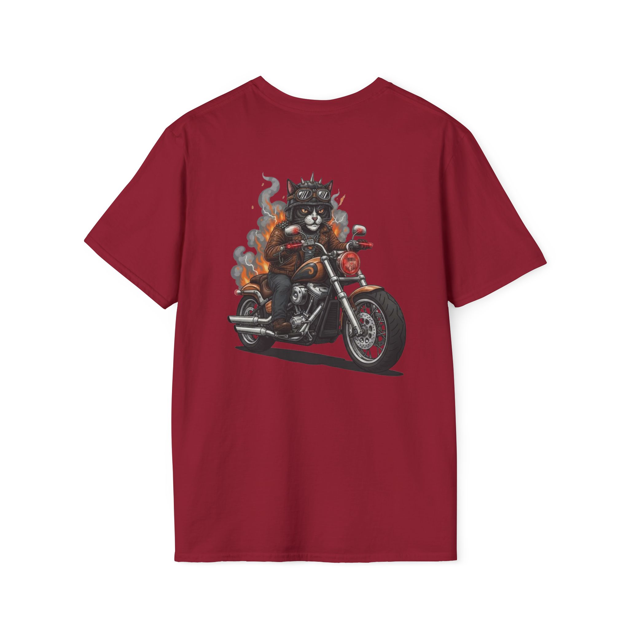 Biker Cat Motorcycle T-Shirt - Ảnh 54