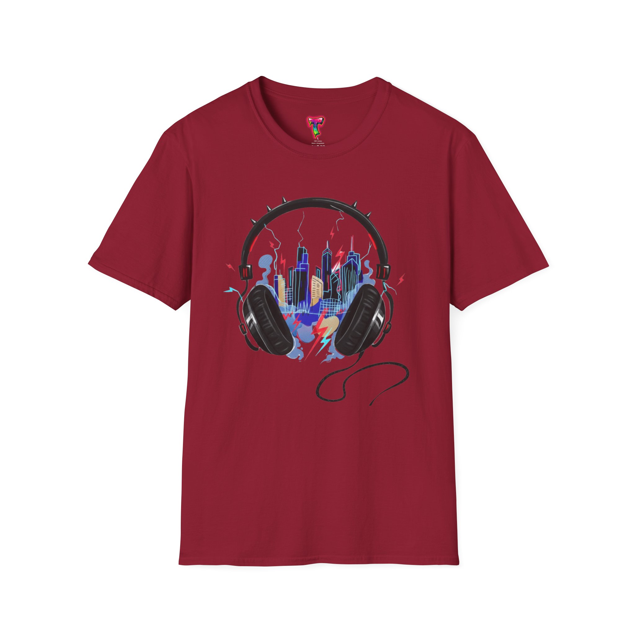City Headphones T-Shirt - Ảnh 37