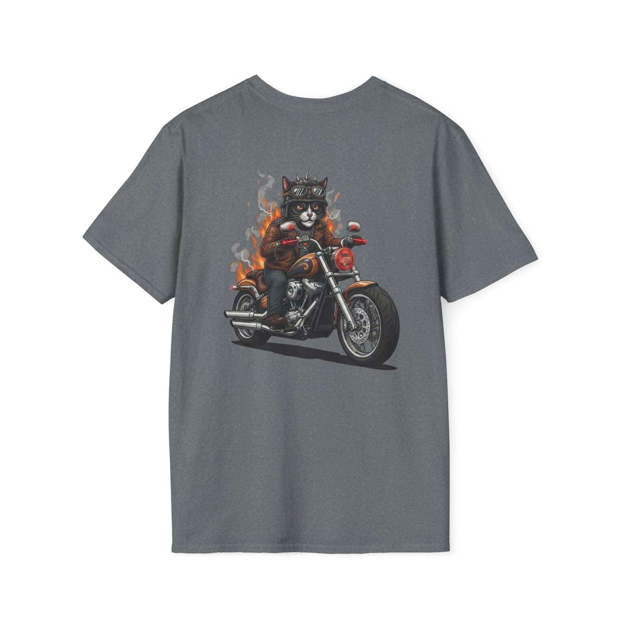 Biker Cat Motorcycle T-Shirt - Ảnh 30