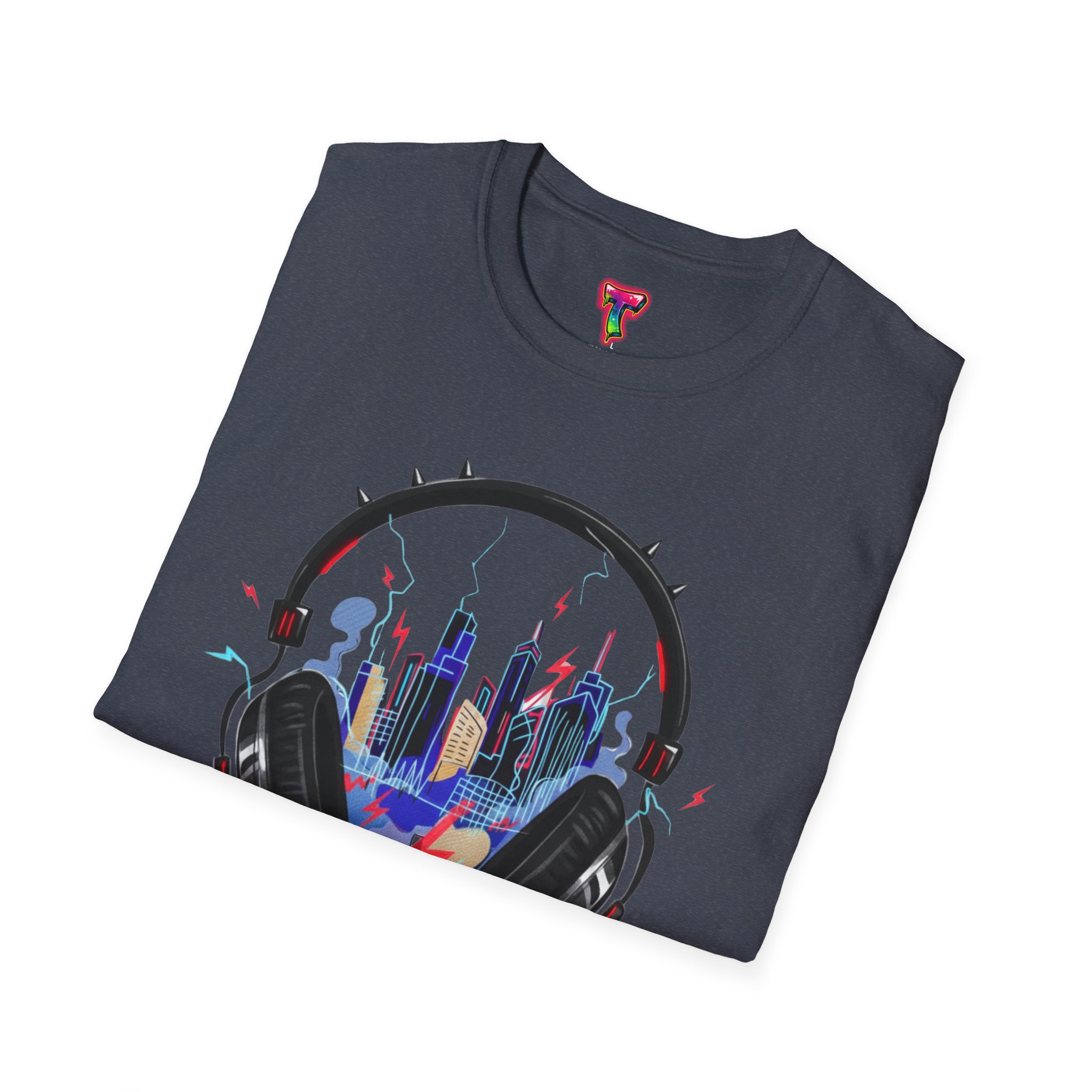 City Headphones T-Shirt - Ảnh 28