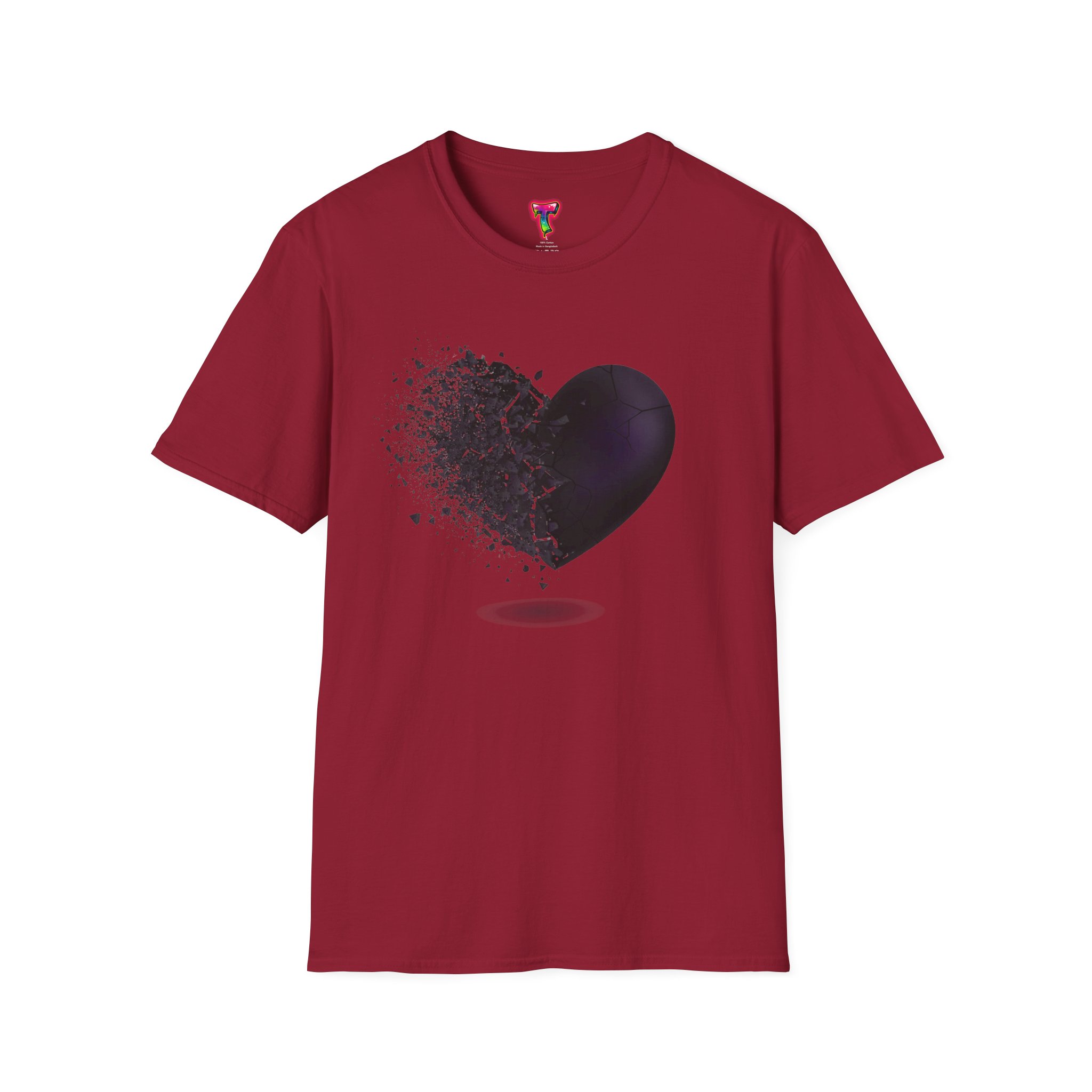 Dark Shattered Heart T-Shirt - Ảnh 53