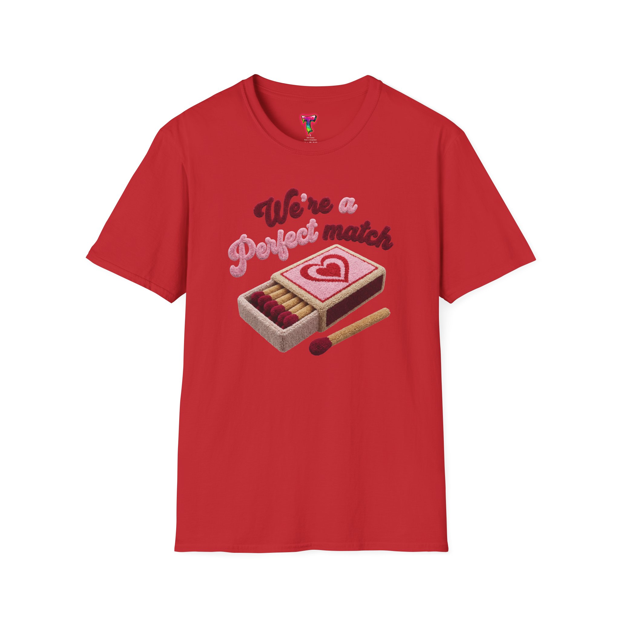Perfect Match T-Shirt — 'We’re a Perfect Match' Valentine Graphic Tee - Ảnh 53