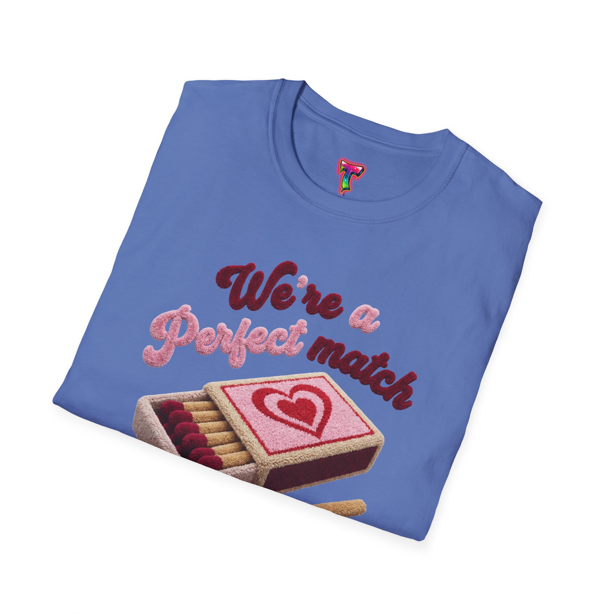 Perfect Match T-Shirt — 'We’re a Perfect Match' Valentine Graphic Tee - Ảnh 36