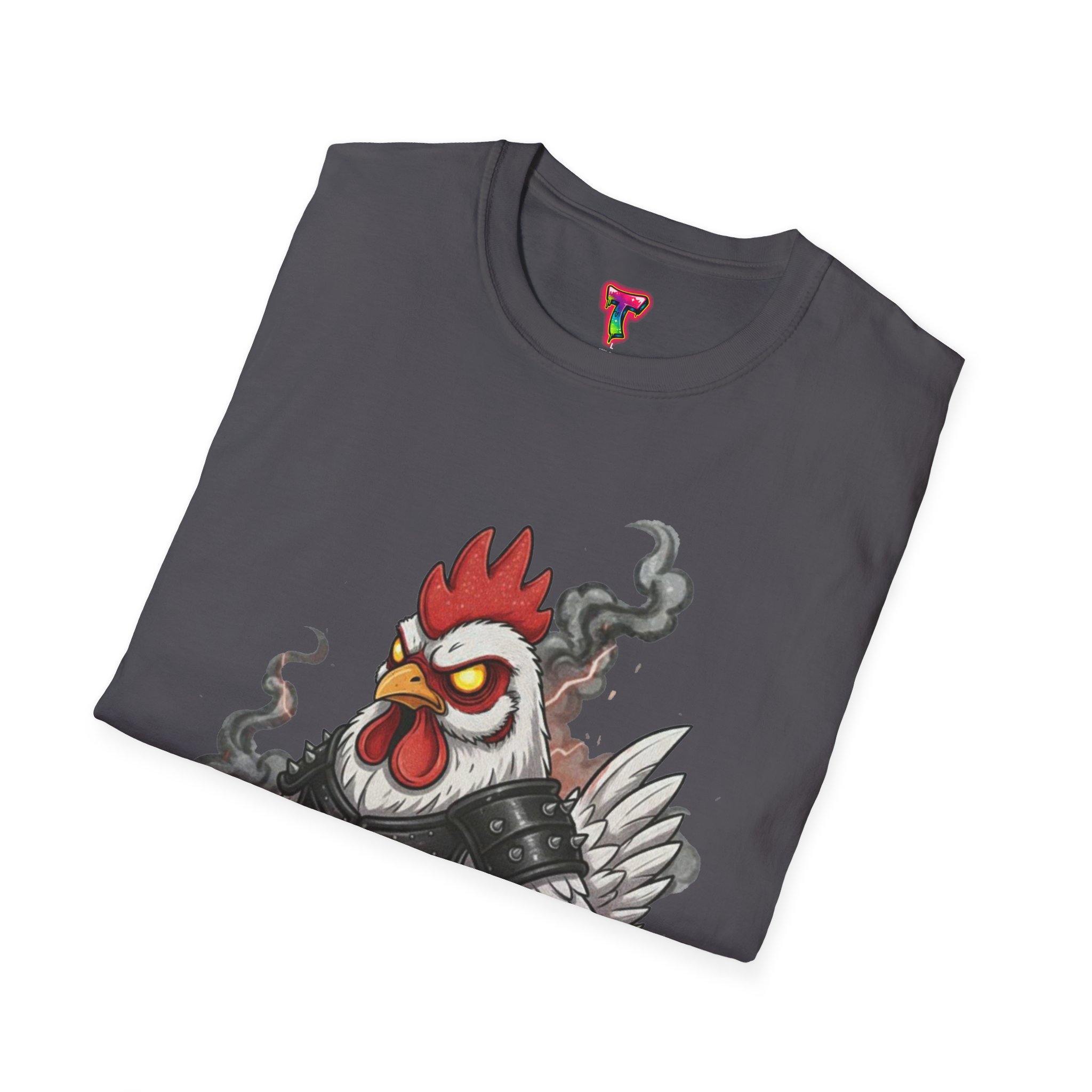 Angry Armored Chicken T-Shirt - Ảnh 36
