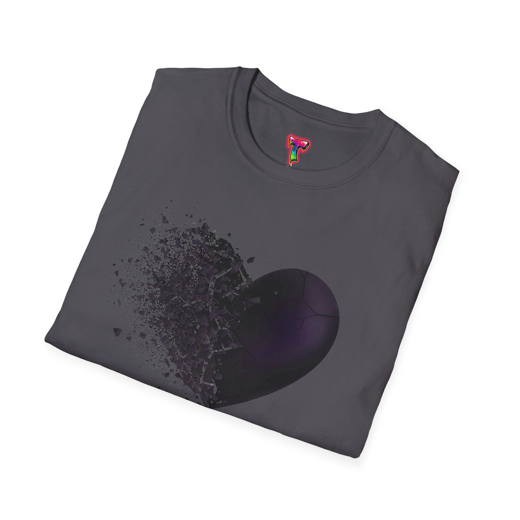 Dark Shattered Heart T-Shirt - Ảnh 32