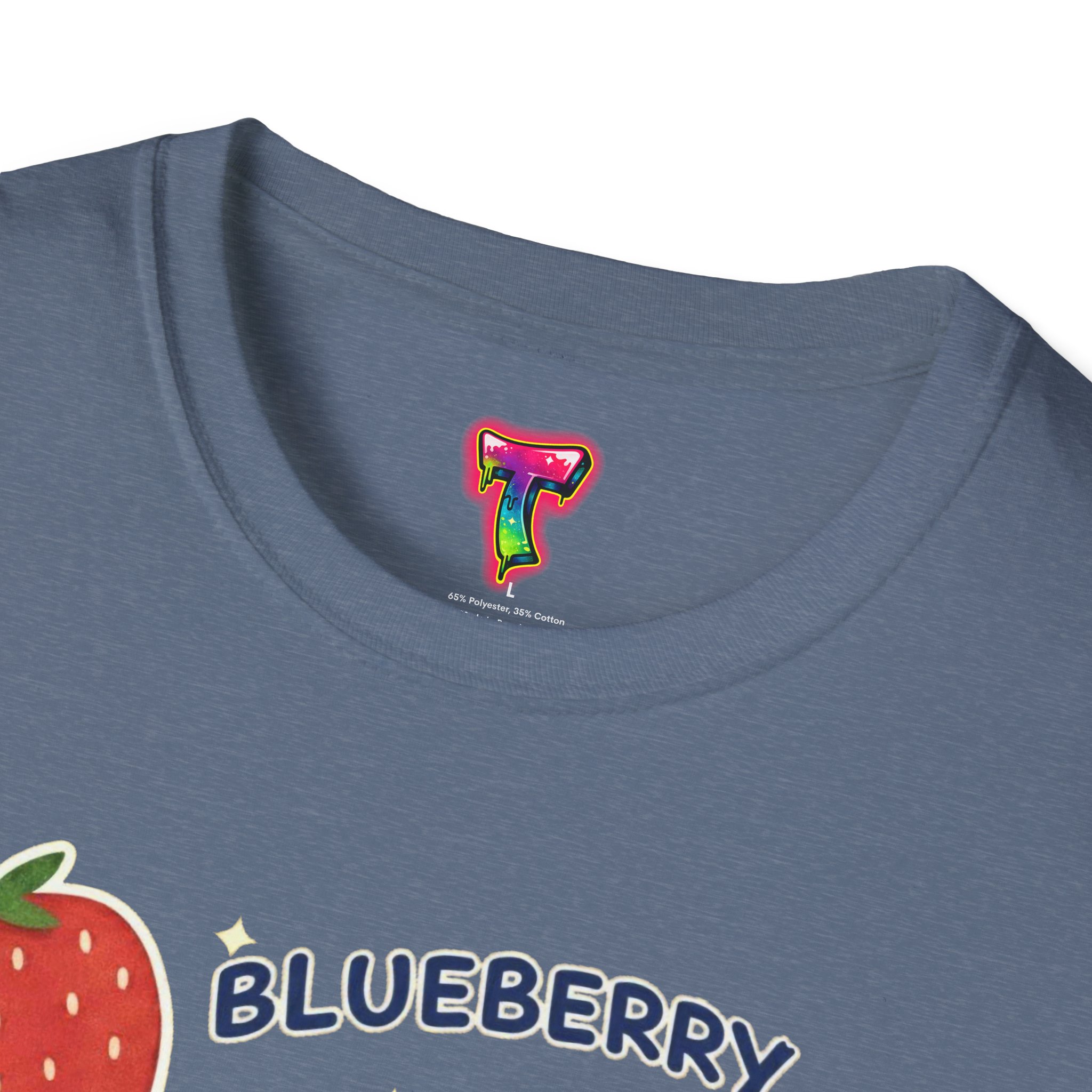 Blueberry Patch Cute Fruit Graphic T-Shirt - Ảnh 35