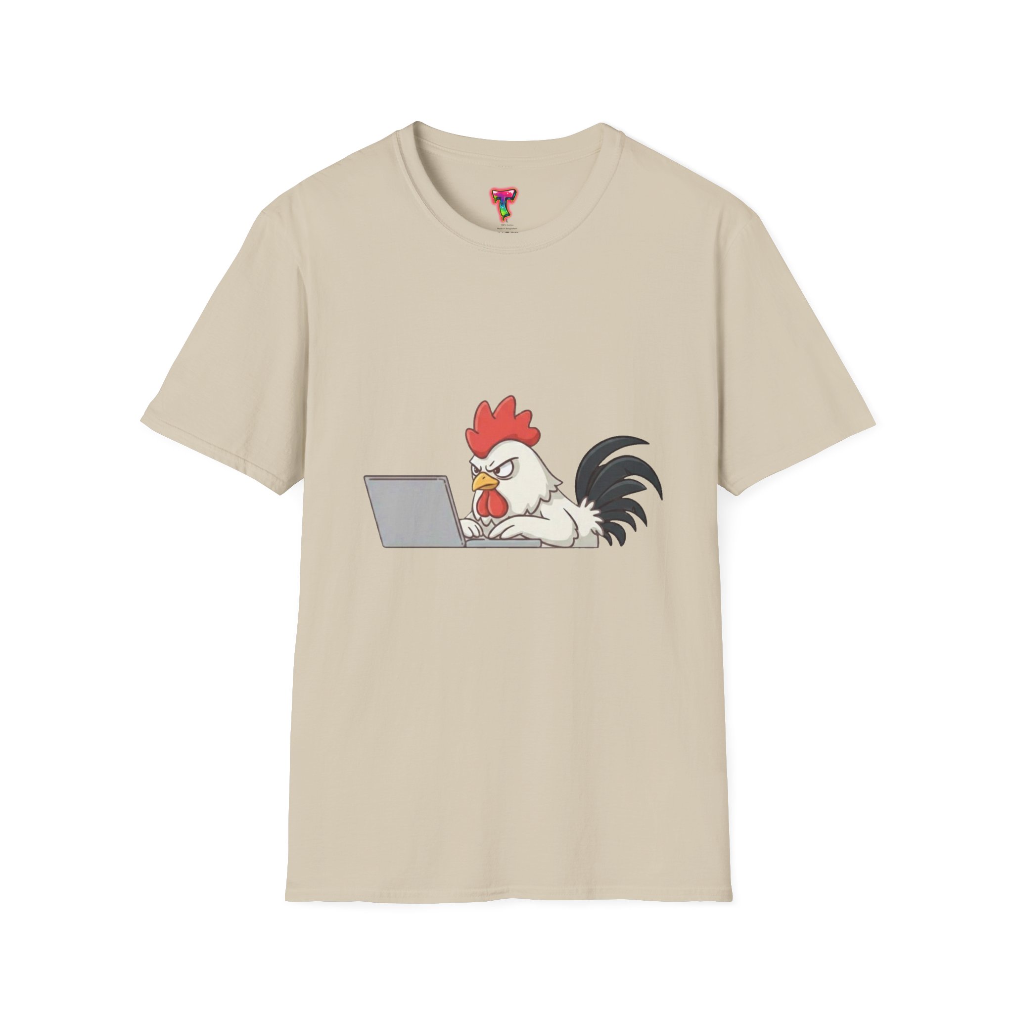 Chicken Typist T-Shirt - Ảnh 13