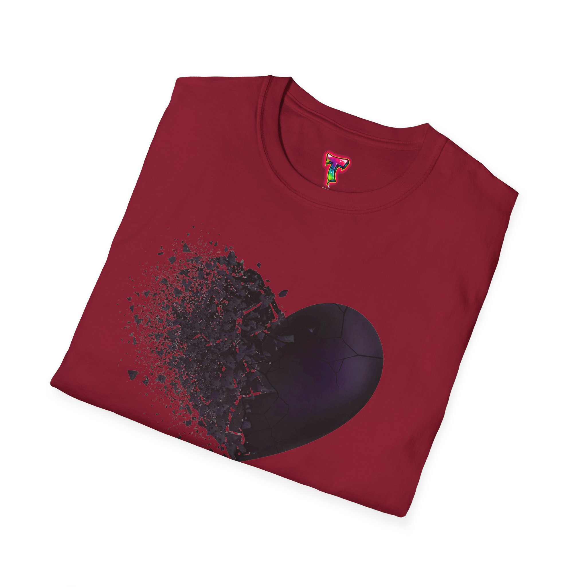 Dark Shattered Heart T-Shirt - Ảnh 56