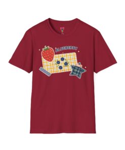 Blueberry Patch Cute Fruit Graphic T-Shirt