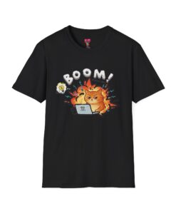 BOOM! Cat Explosion Graphic T-Shirt