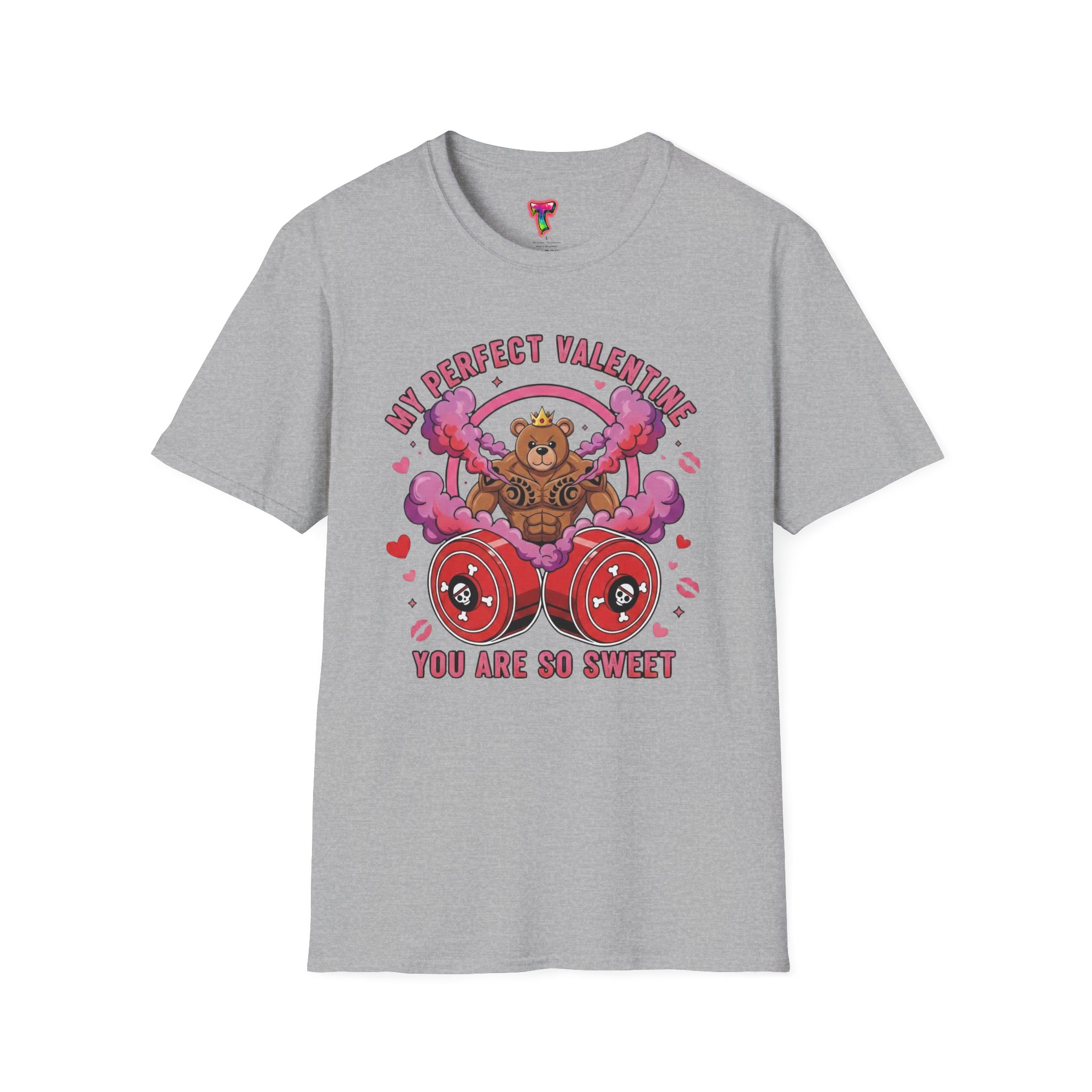 Valentine Teddy & Candy Heart Tee - Ảnh 13