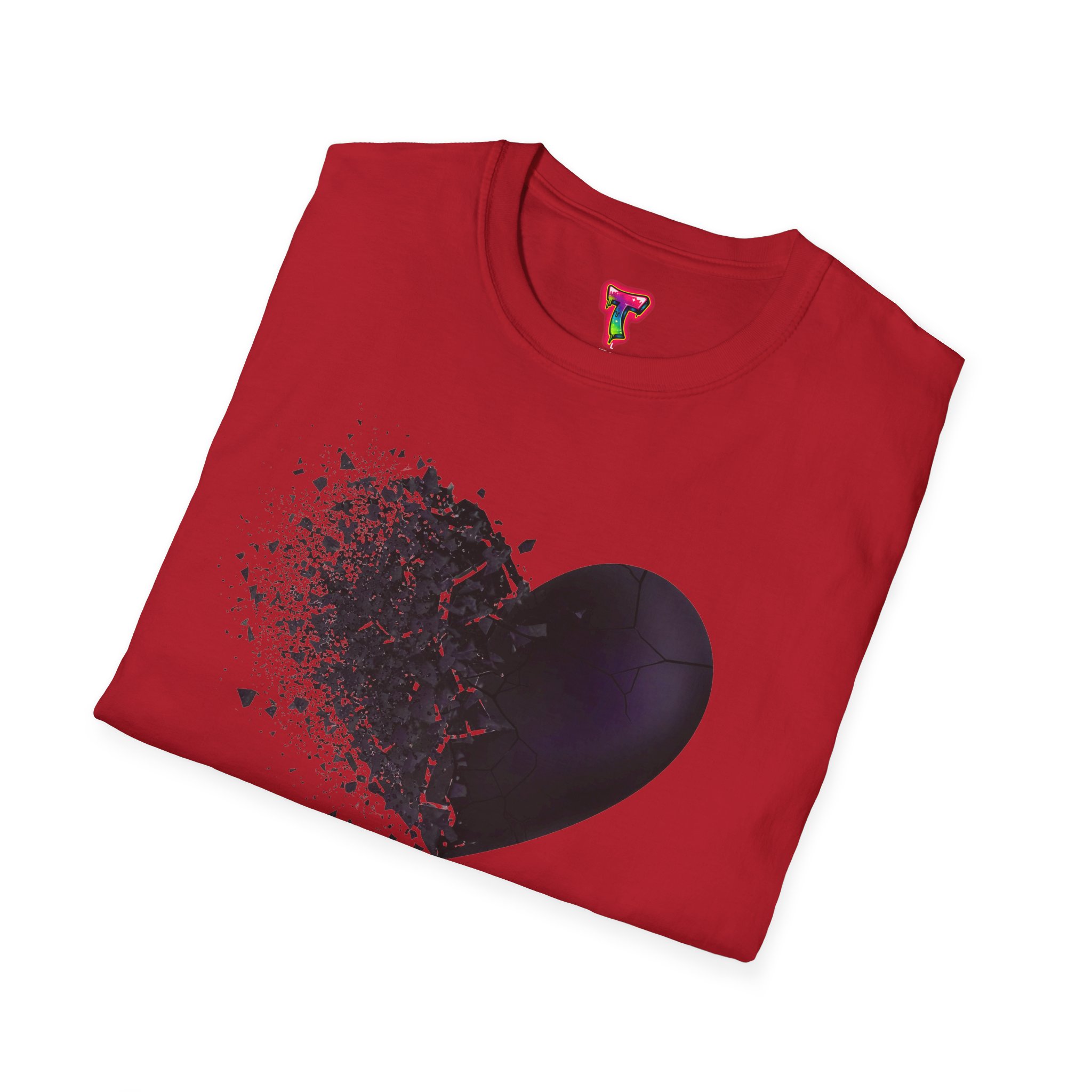 Dark Shattered Heart T-Shirt - Ảnh 52