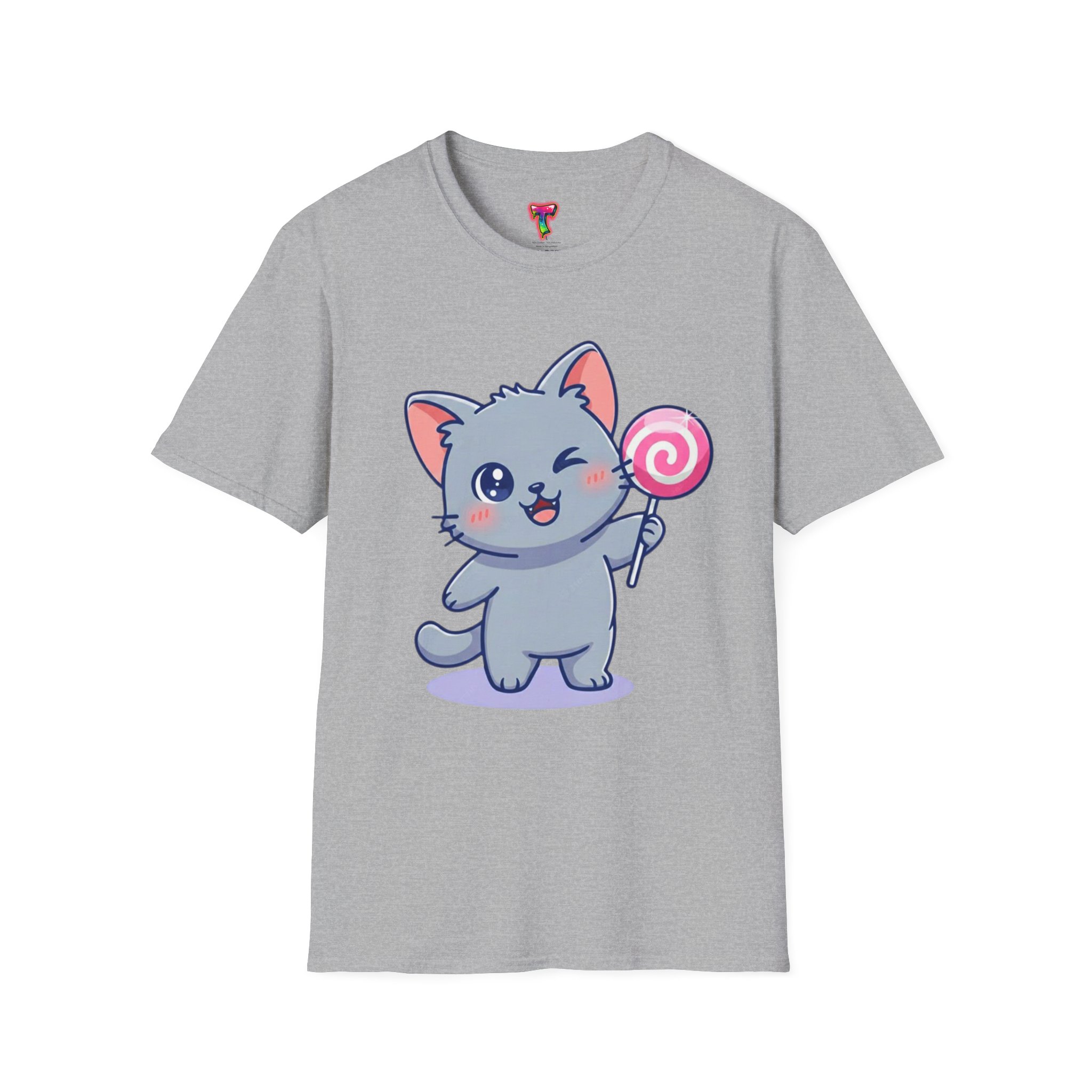 Cute Kawaii Cat T-Shirt - Ảnh 13