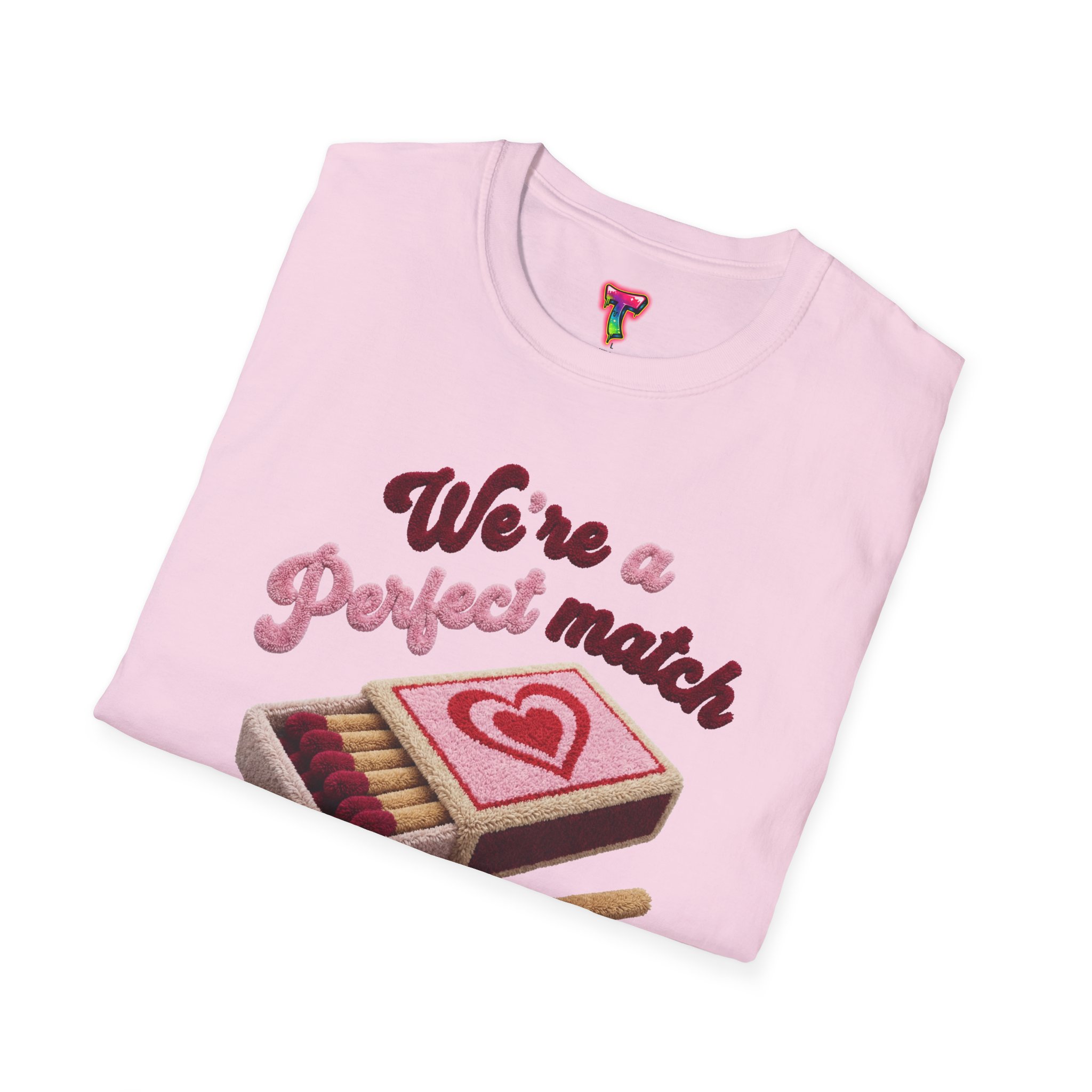 Perfect Match T-Shirt — 'We’re a Perfect Match' Valentine Graphic Tee - Ảnh 52