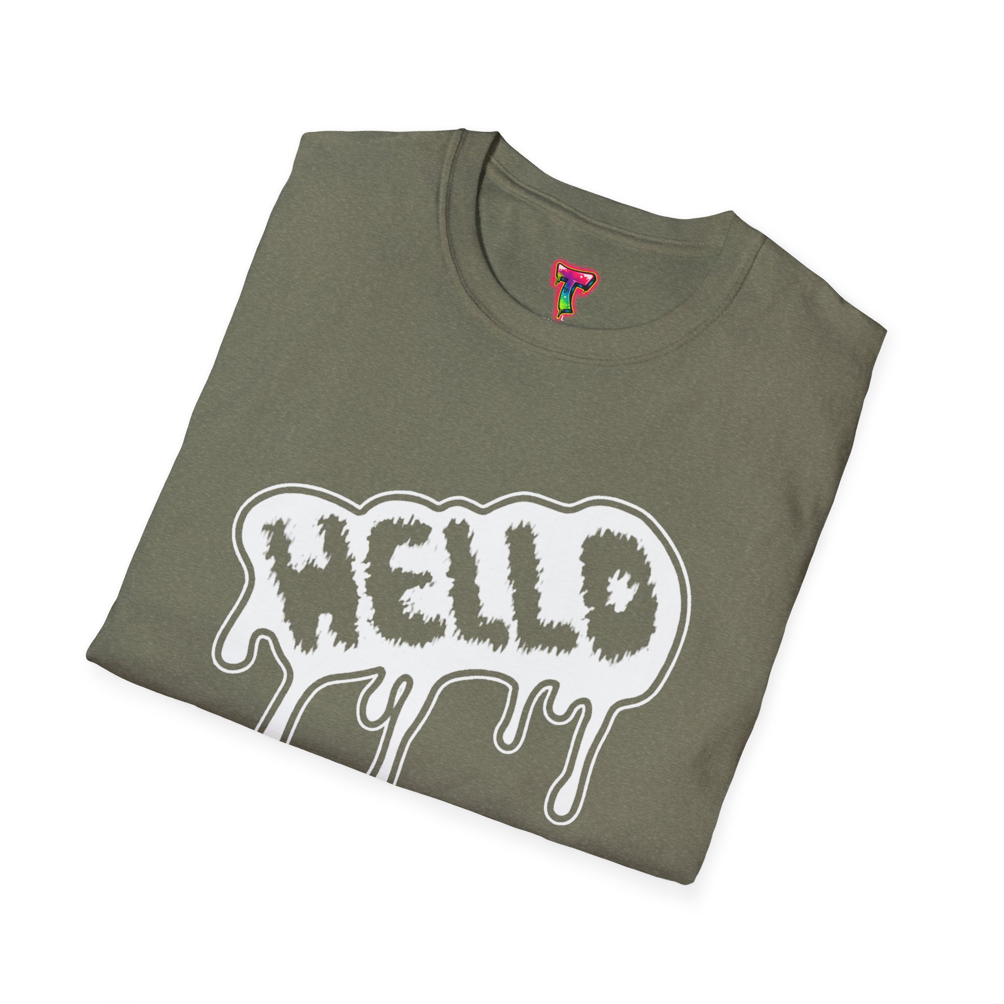 Drippy 'HELLO' Graphic T-Shirt - Ảnh 24