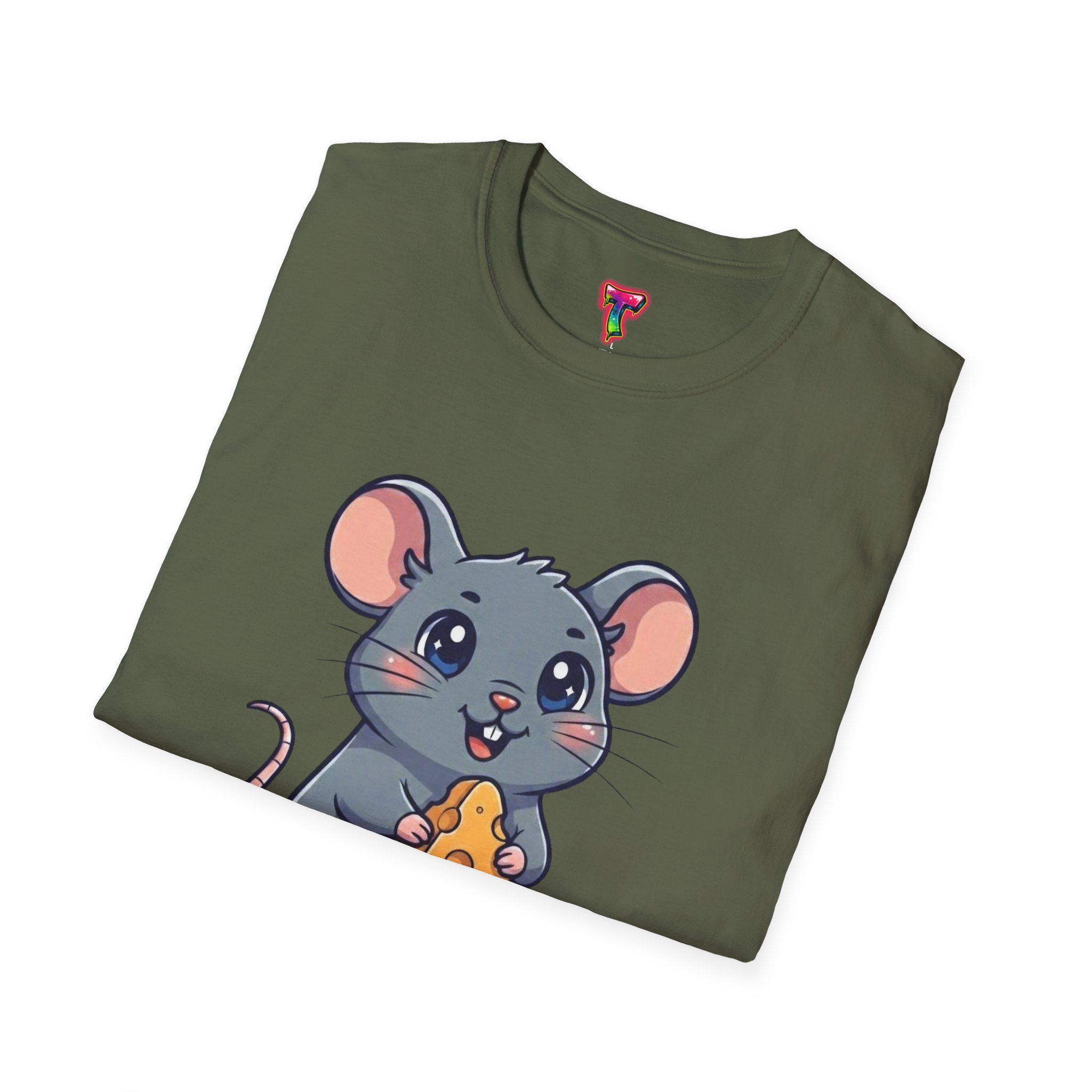 Cute Mouse & Cheese T-Shirt - Ảnh 16