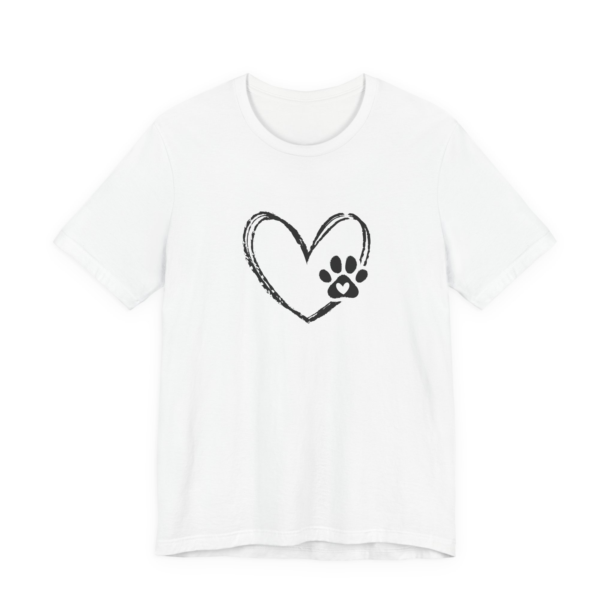 Paw Print Heart Tee - Ảnh 5