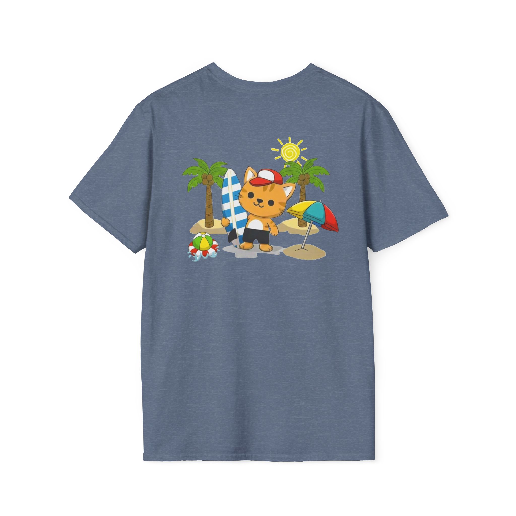 Beach Cat Graphic T-Shirt - Ảnh 34