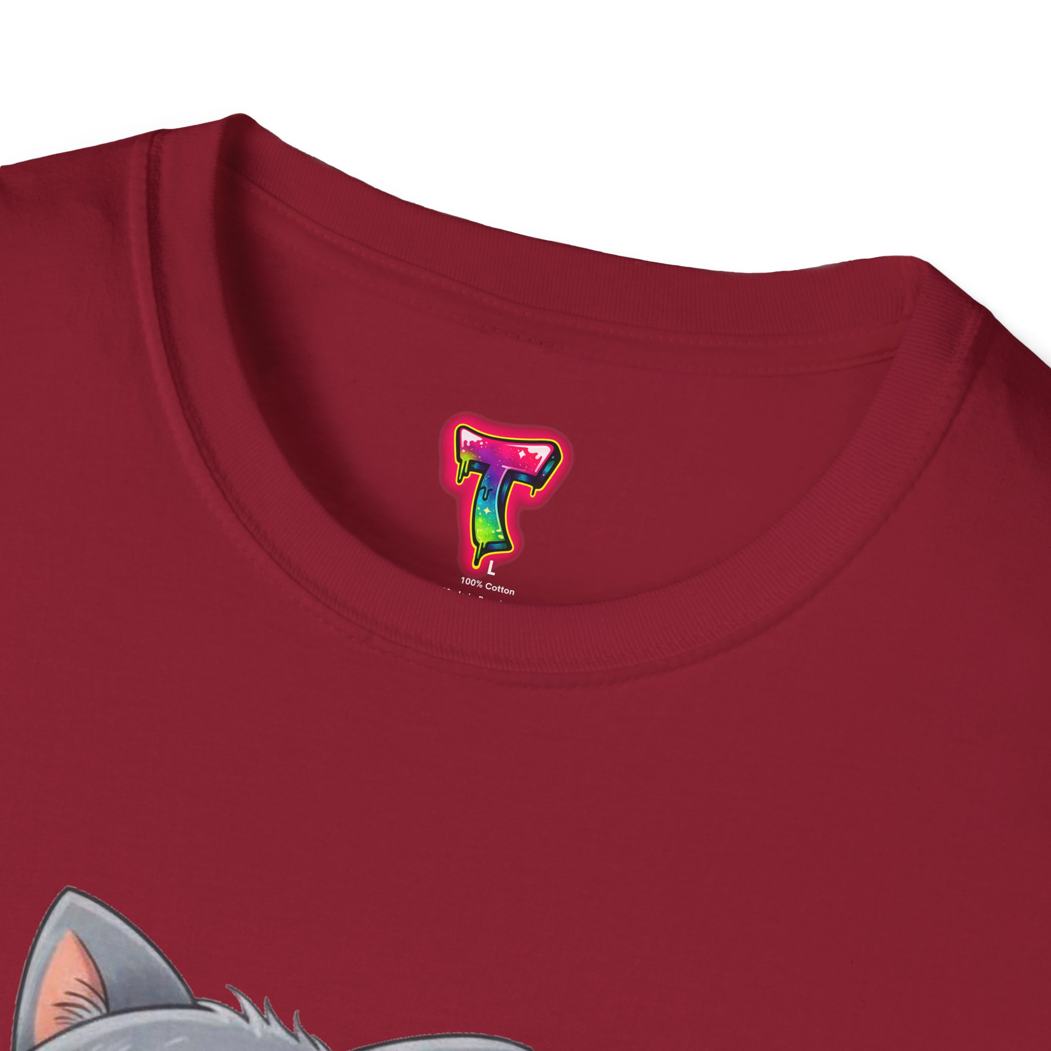 Kitten Playing with Fish T-Shirt - Ảnh 55