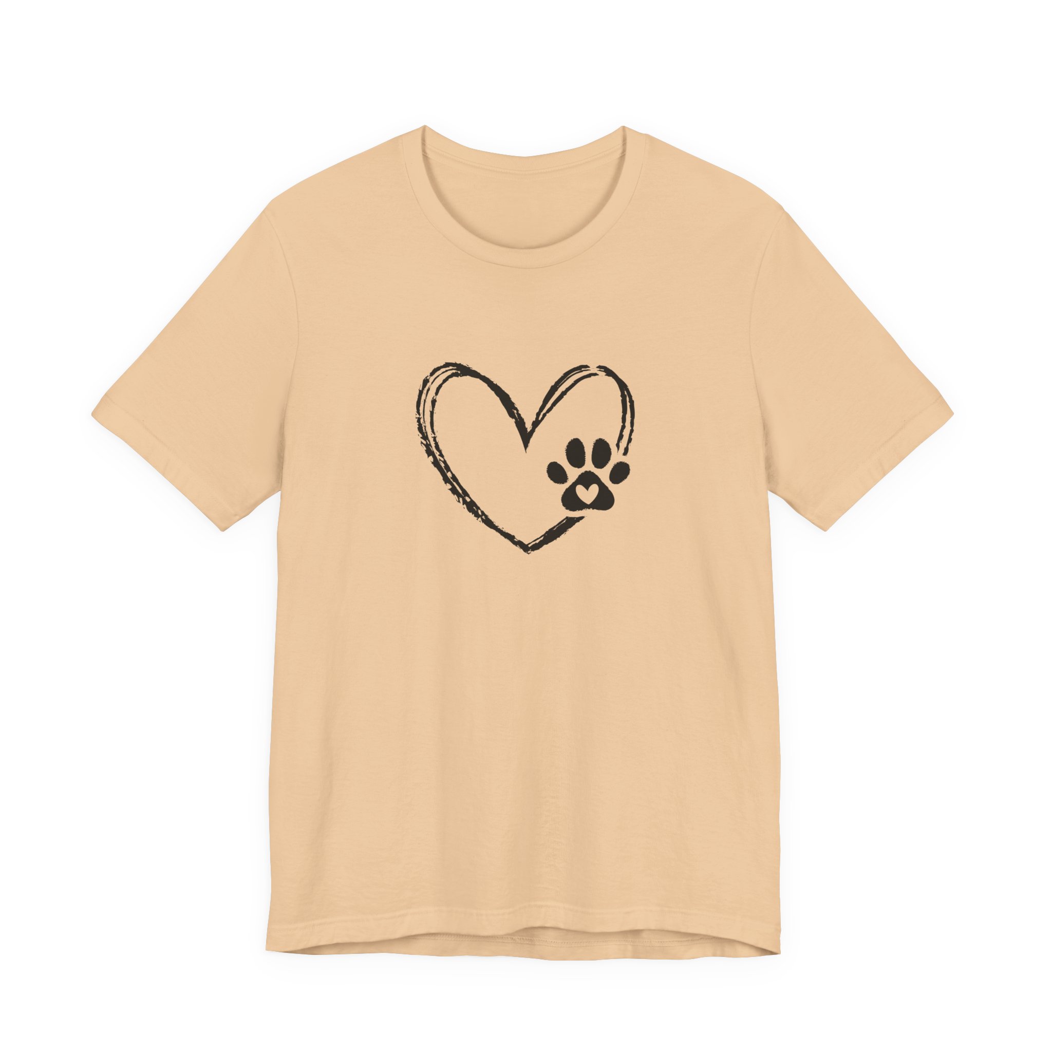Paw Print Heart Tee