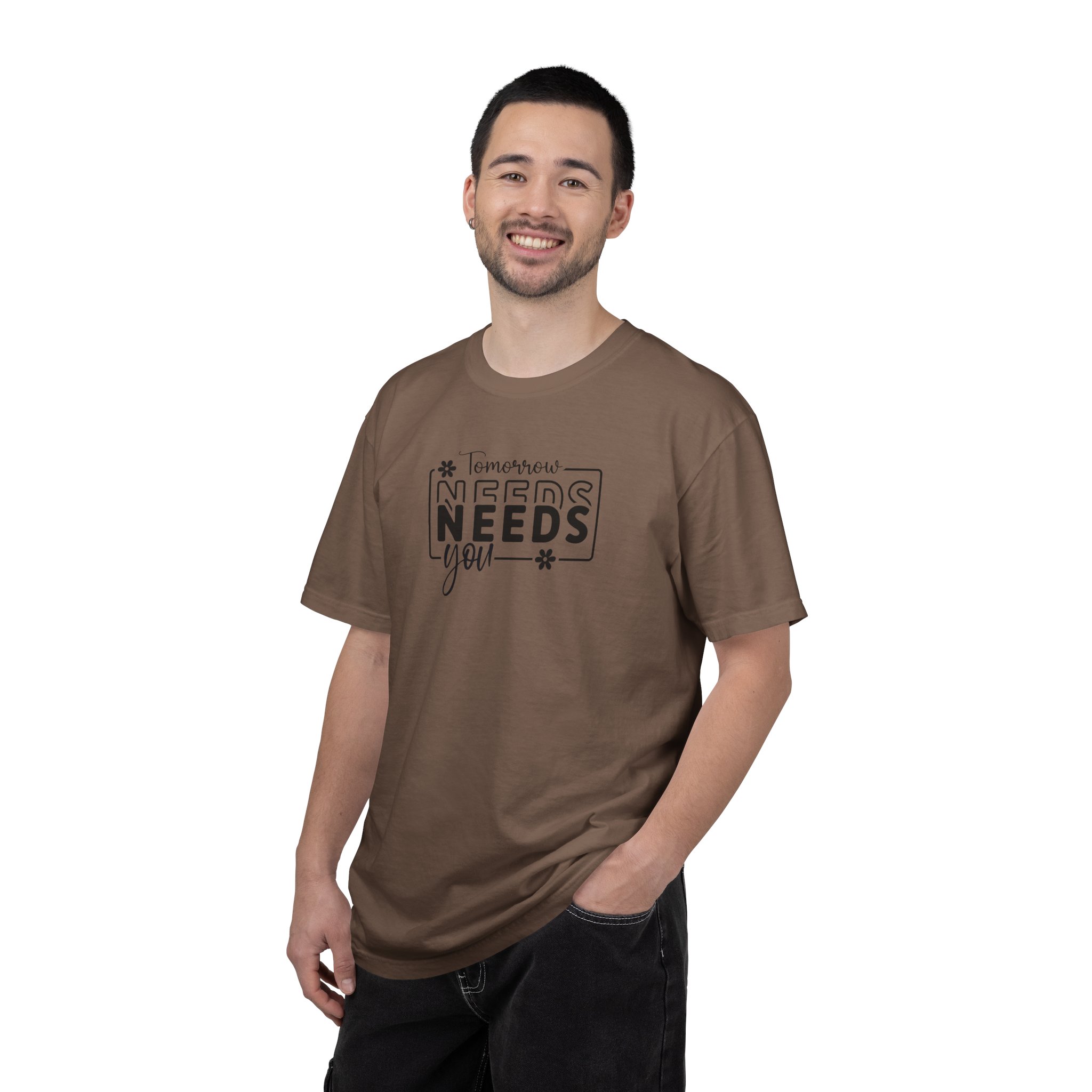 "Tomorrow Needs You" Inspirational Graphic Tee - Ảnh 20