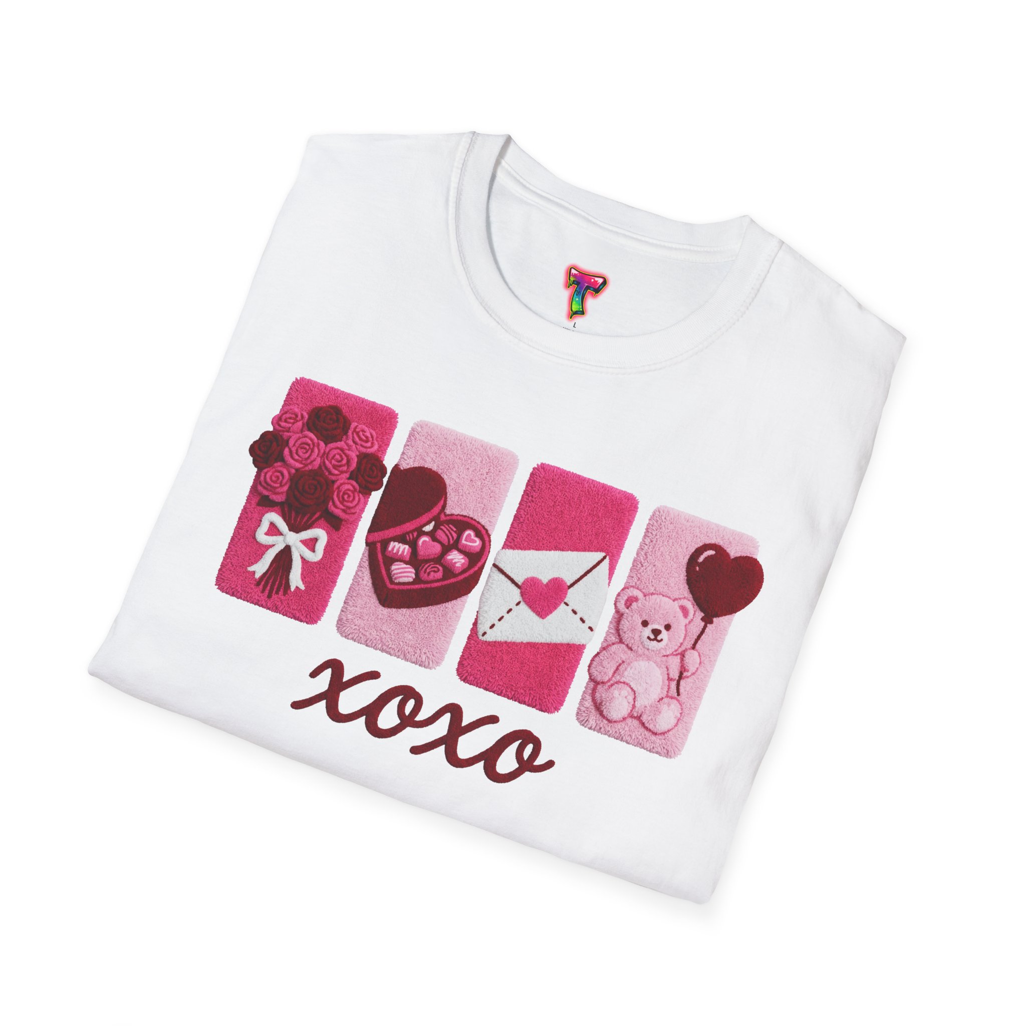 Valentine XOXO Icons T-Shirt - Ảnh 4