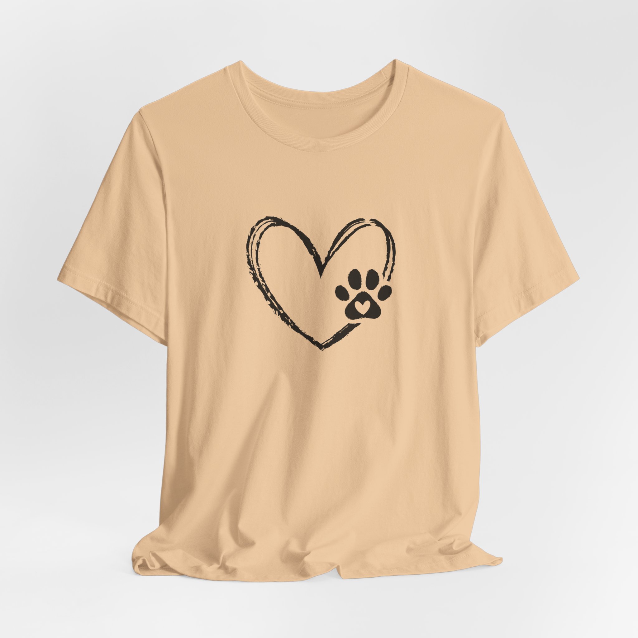 Paw Print Heart Tee - Ảnh 4