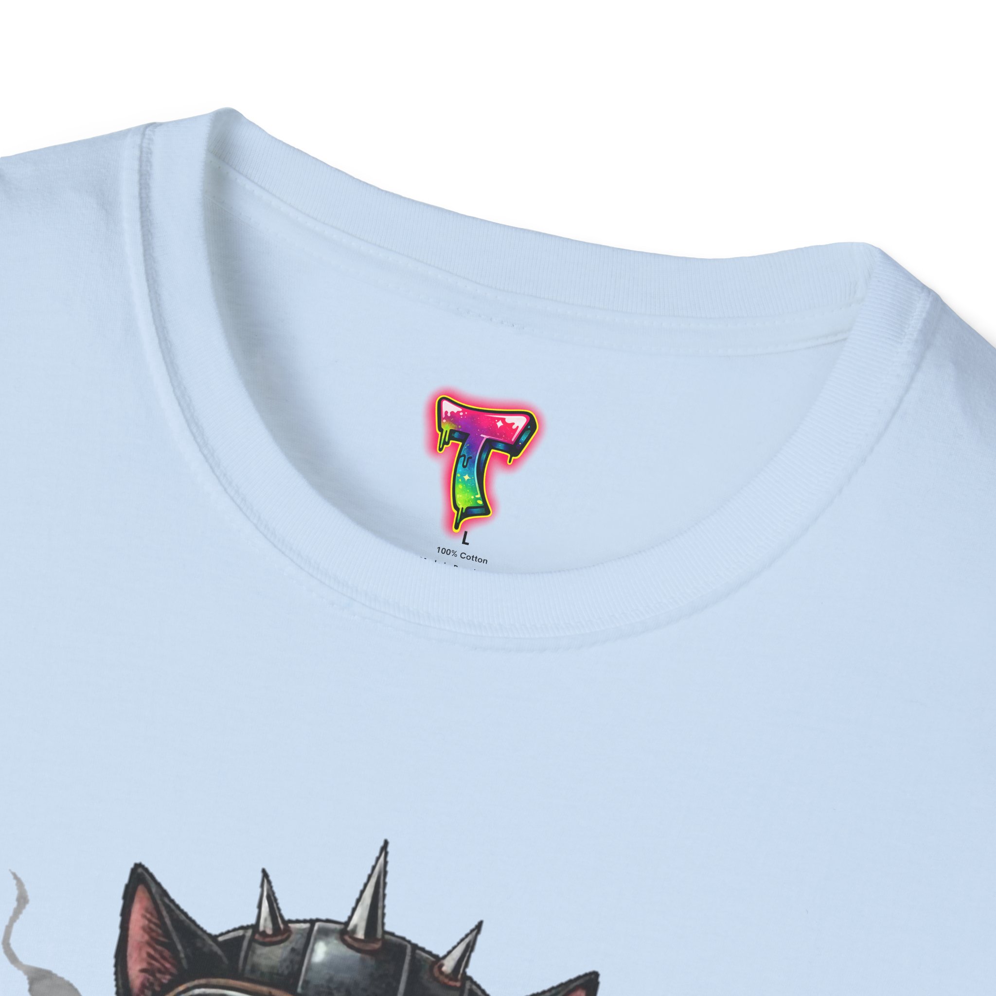 Biker Cat Motorcycle Graphic T-Shirt - Ảnh 31