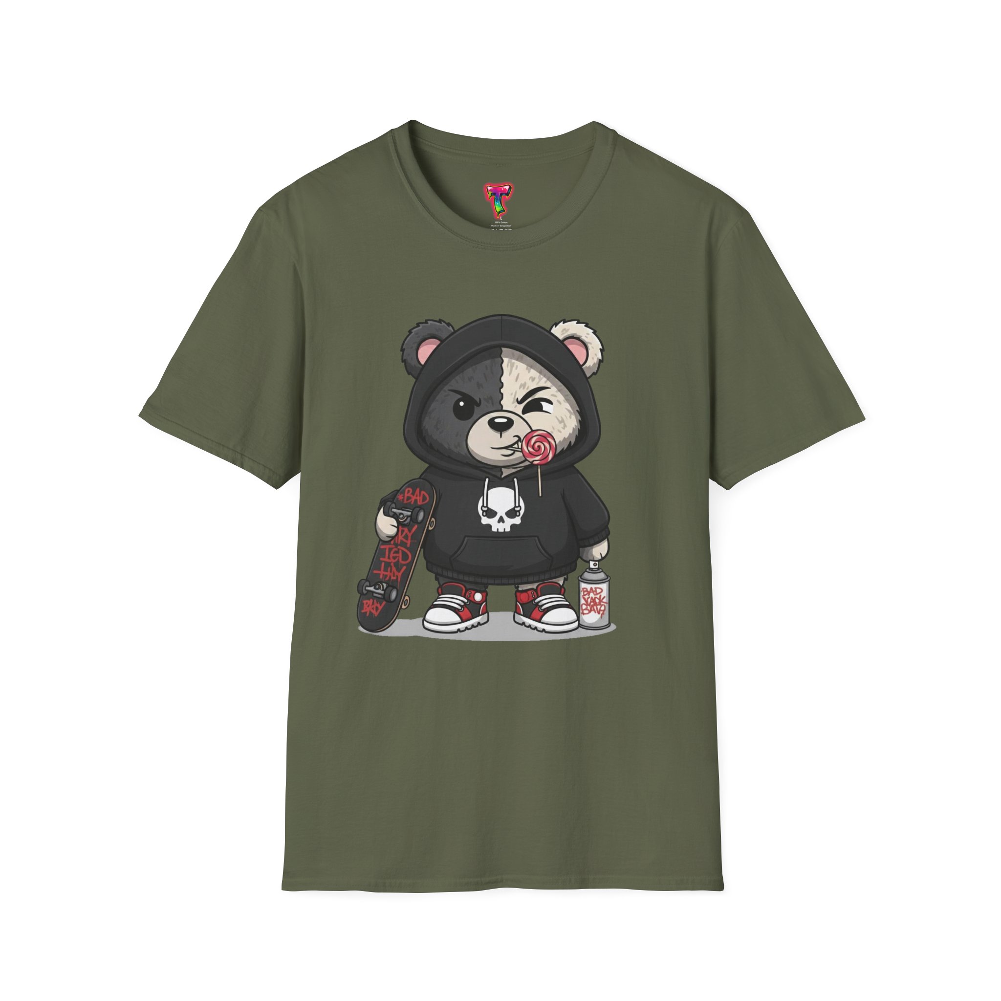 Skate Punk Teddy T‑Shirt - Ảnh 17