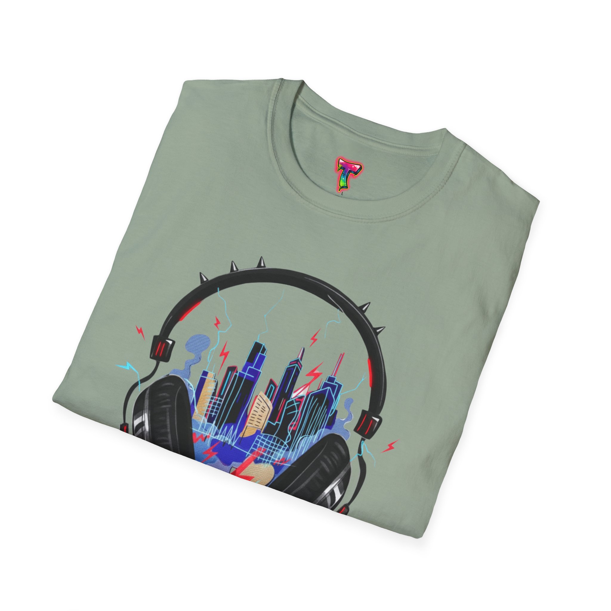 City Headphones T-Shirt - Ảnh 52